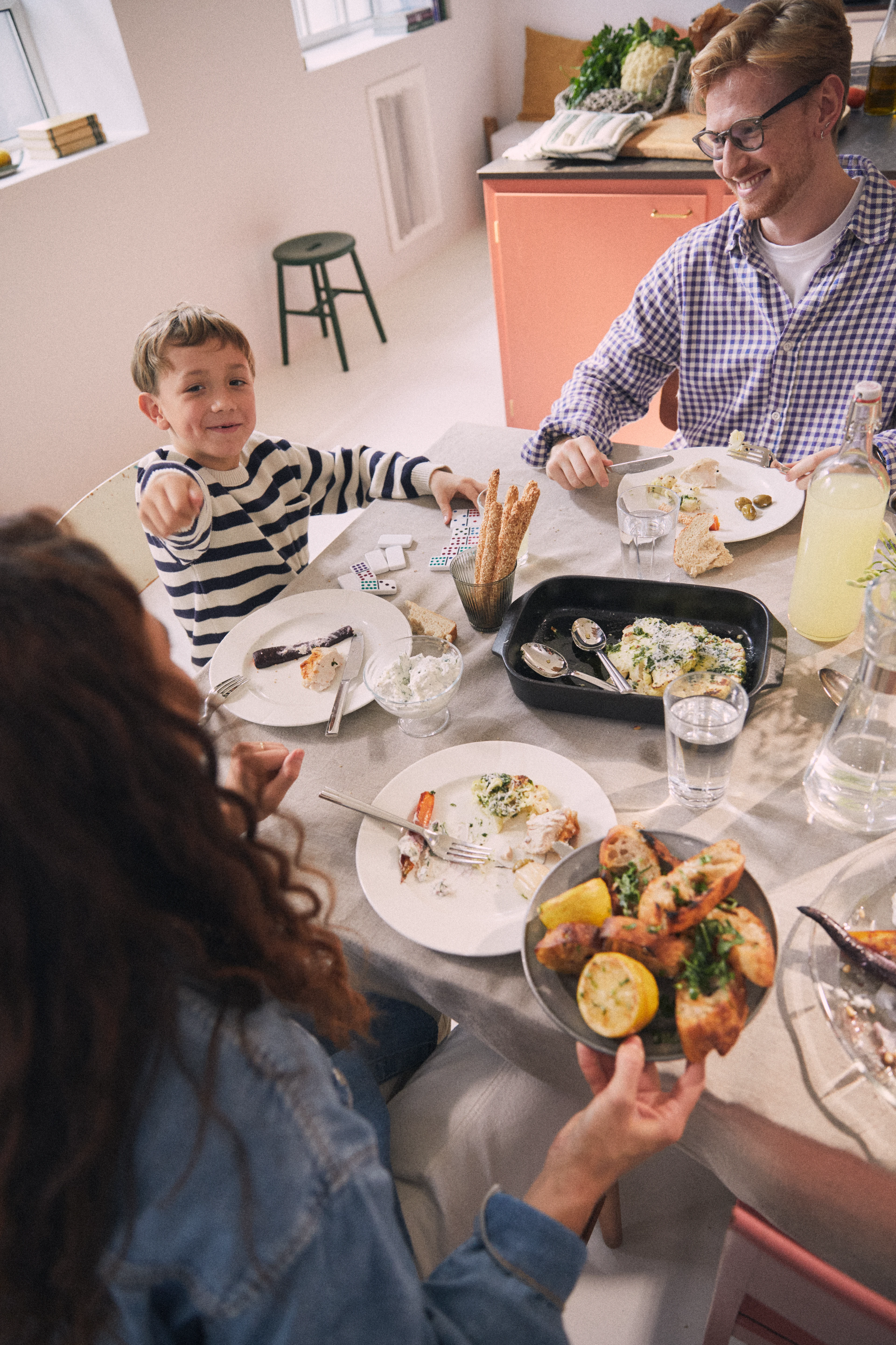 Cook with love Ovnsfast fat 34x21.5 cm fra Rosendahl i fargen Grå, laget av Keramikk