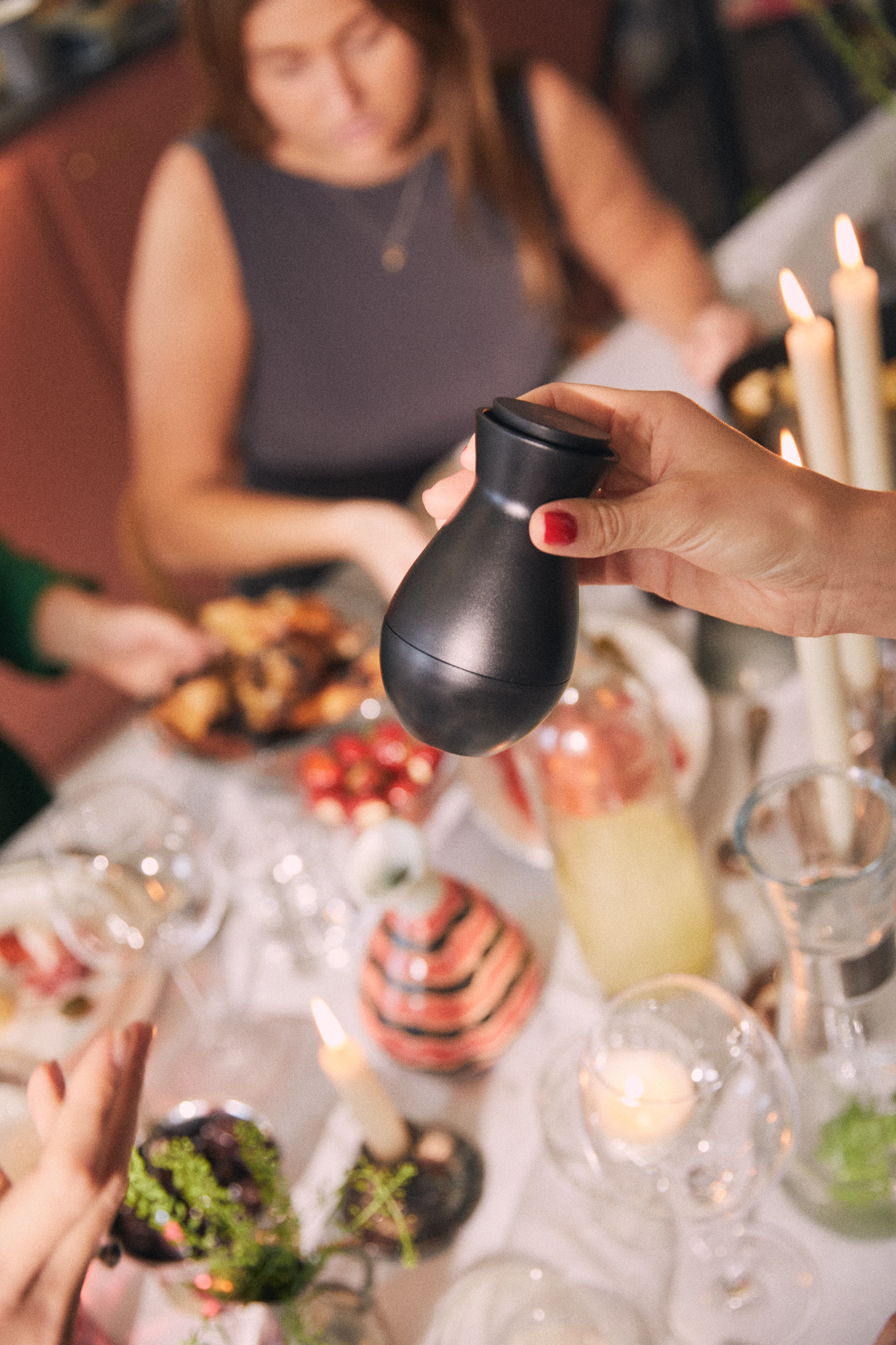 Spice me up grinder H12 cm from Rosendahl in Black color, made of Plastic