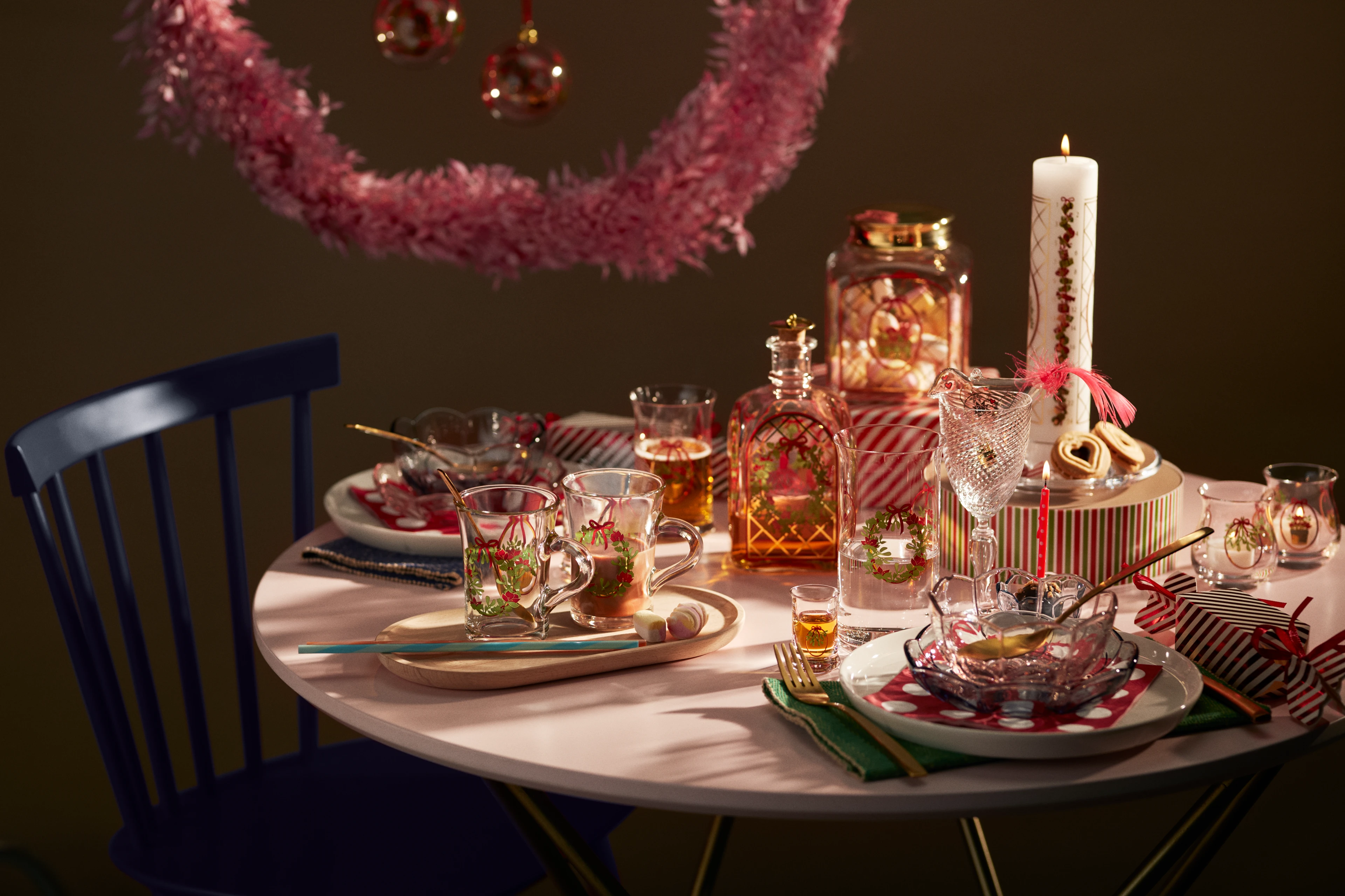 Weihnachtsgebäckglas 2025 H16 von Holmegaard in der Farbe Multi, hergestellt aus Glas