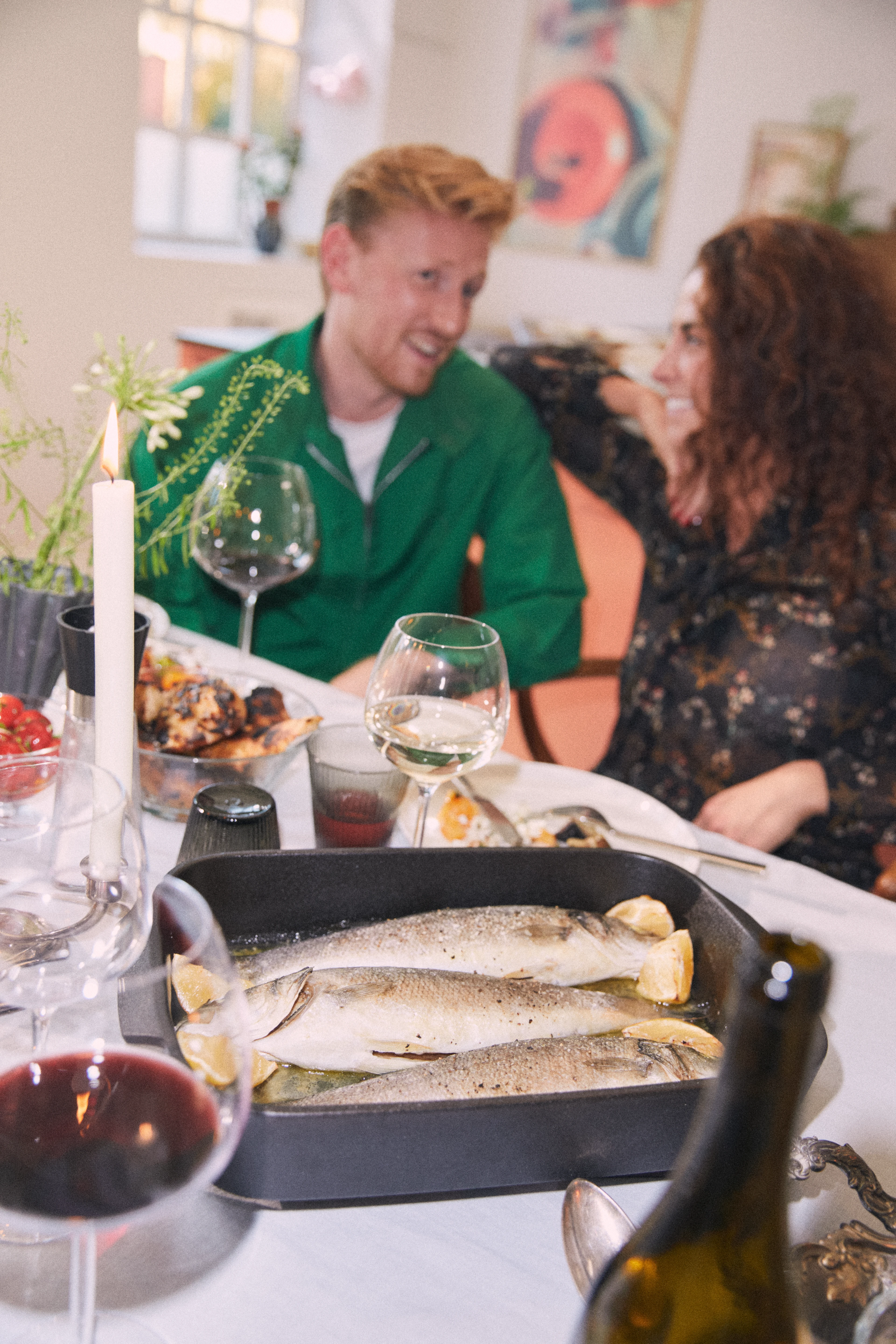 Cook with love Ovenproof dish 40x25.5 cm from Rosendahl in Grey color, made of Ceramics