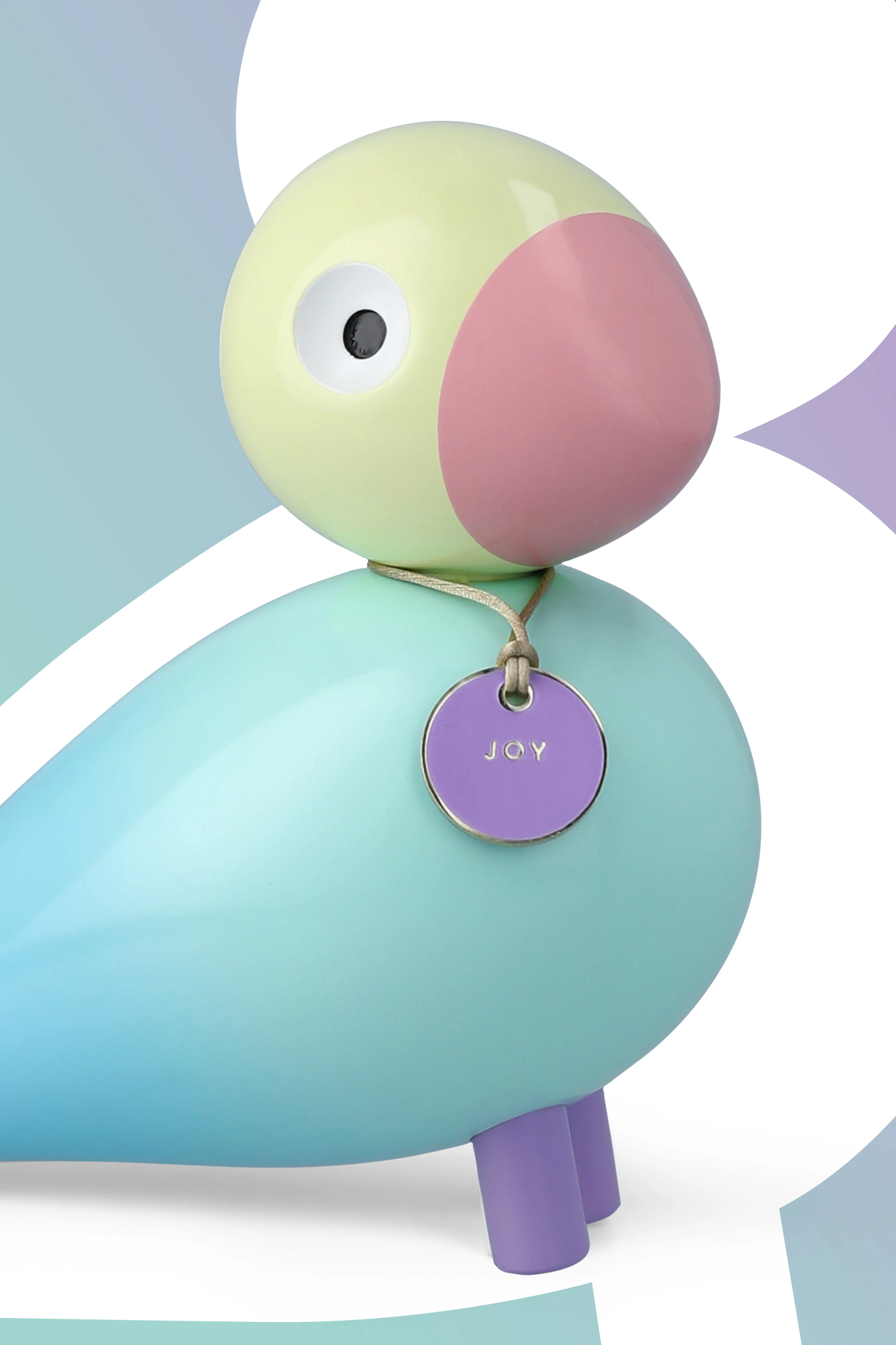 Glæde Story Bird H15.5 cm fra Kay Bojesen i farven Aqua, lavet af Træ