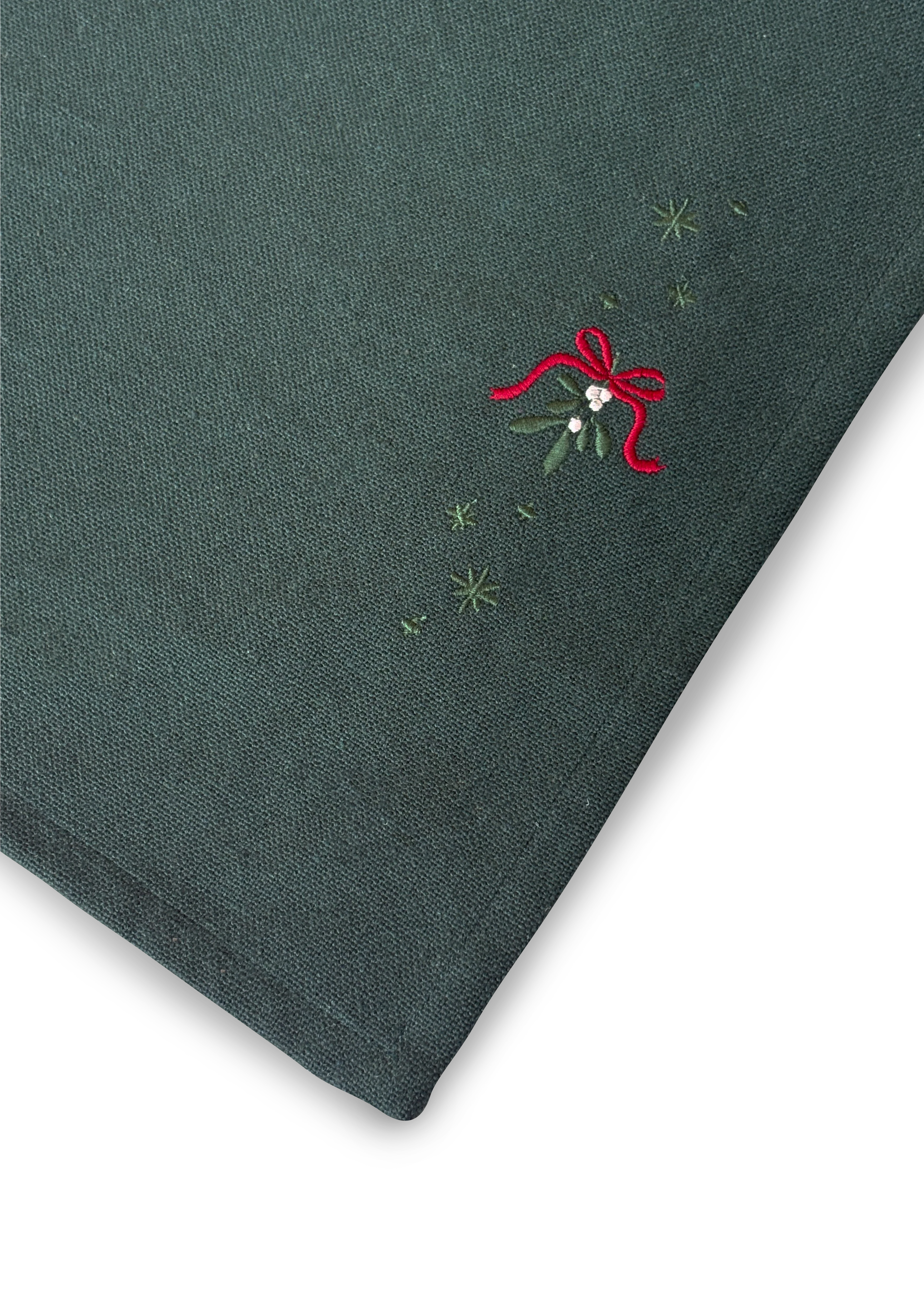 Misteltein Dekkebrikker 49x32 cm fra JUNA i fargen Grønn, laget av Bomullsblanding