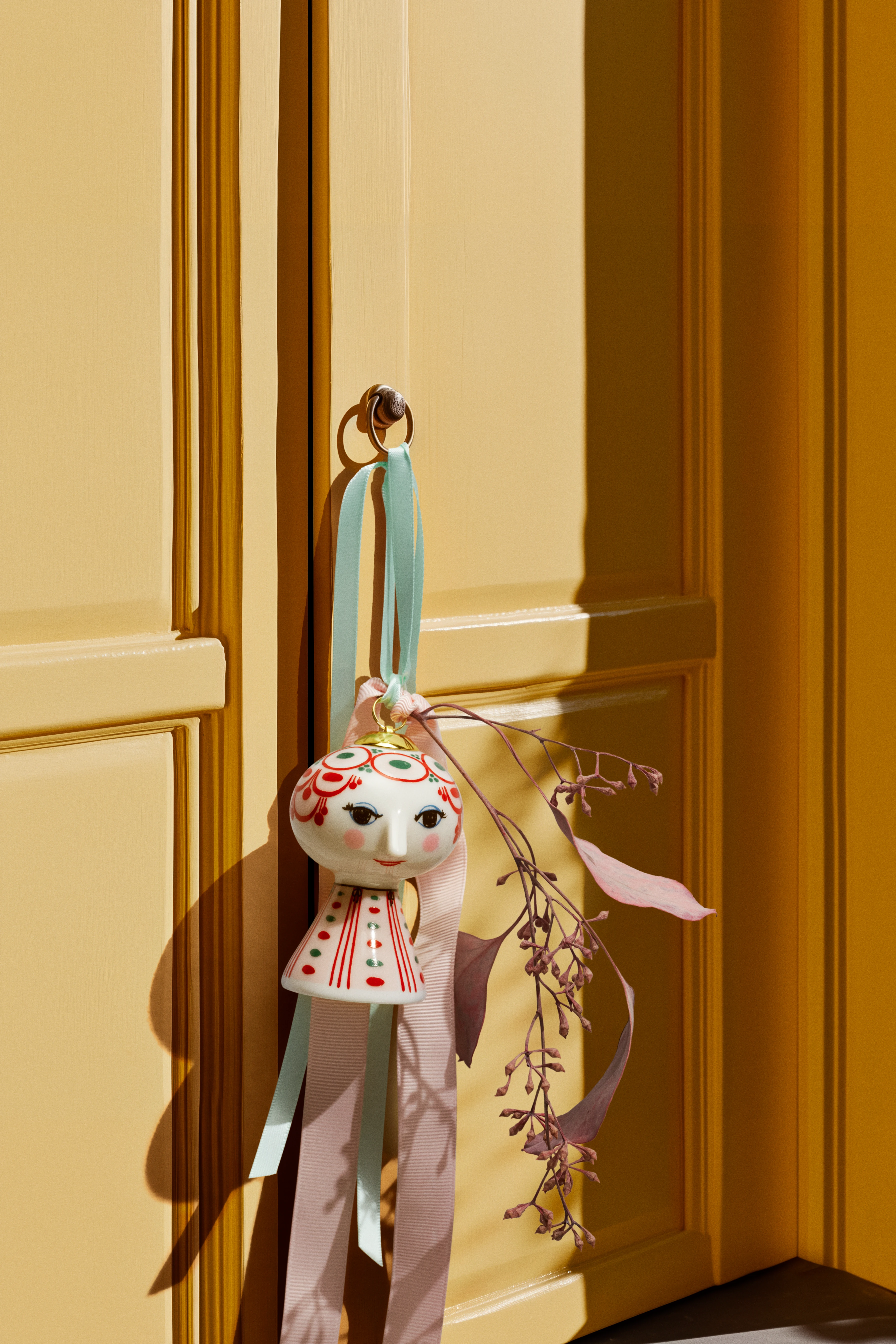 Juleophæng 2025 H7.5 fra Bjørn Wiinblad i farven Rød, lavet af Keramik