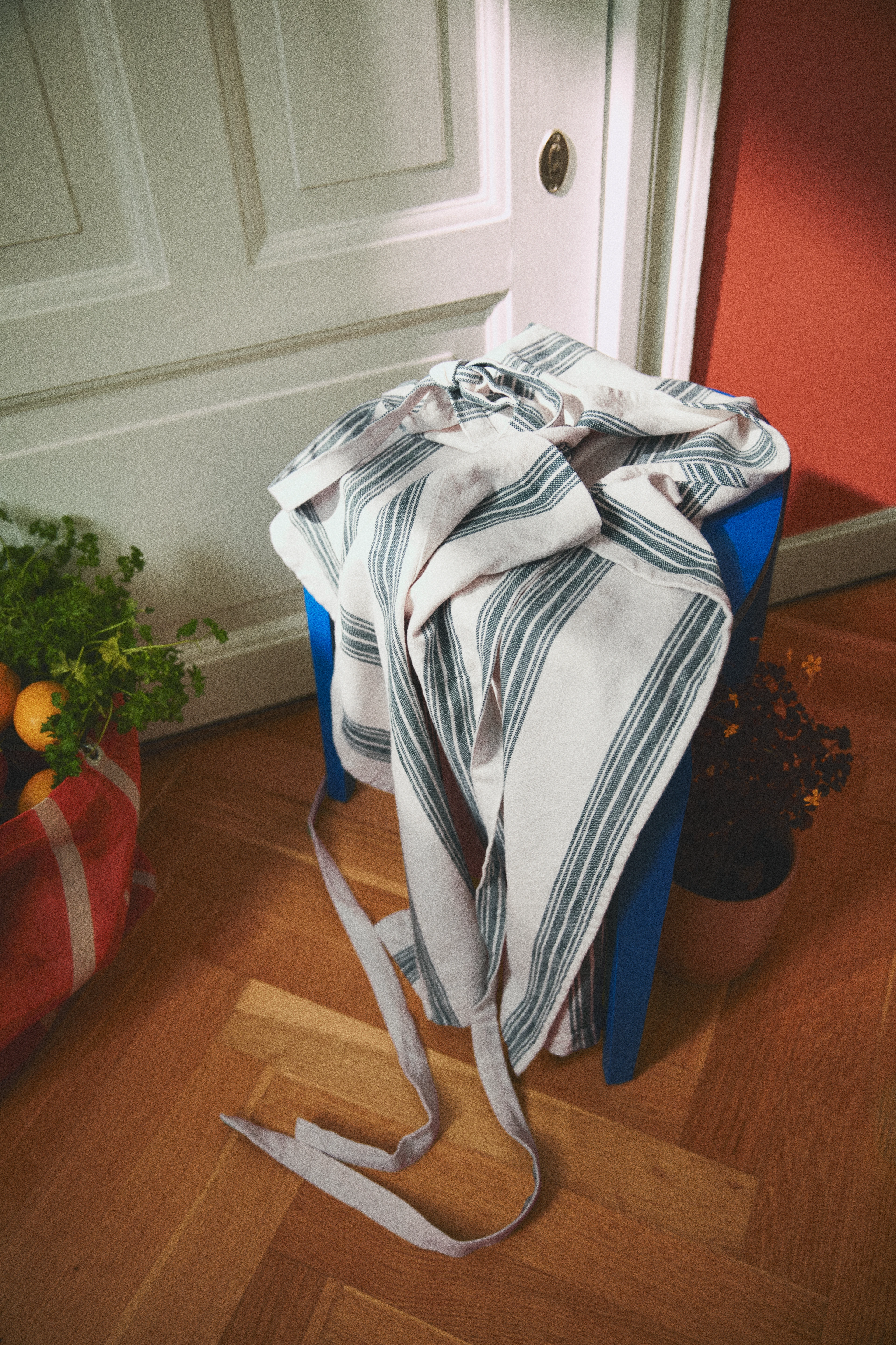 Garn Apron one size from Rosendahl in Dark green color, made of Cotton blend