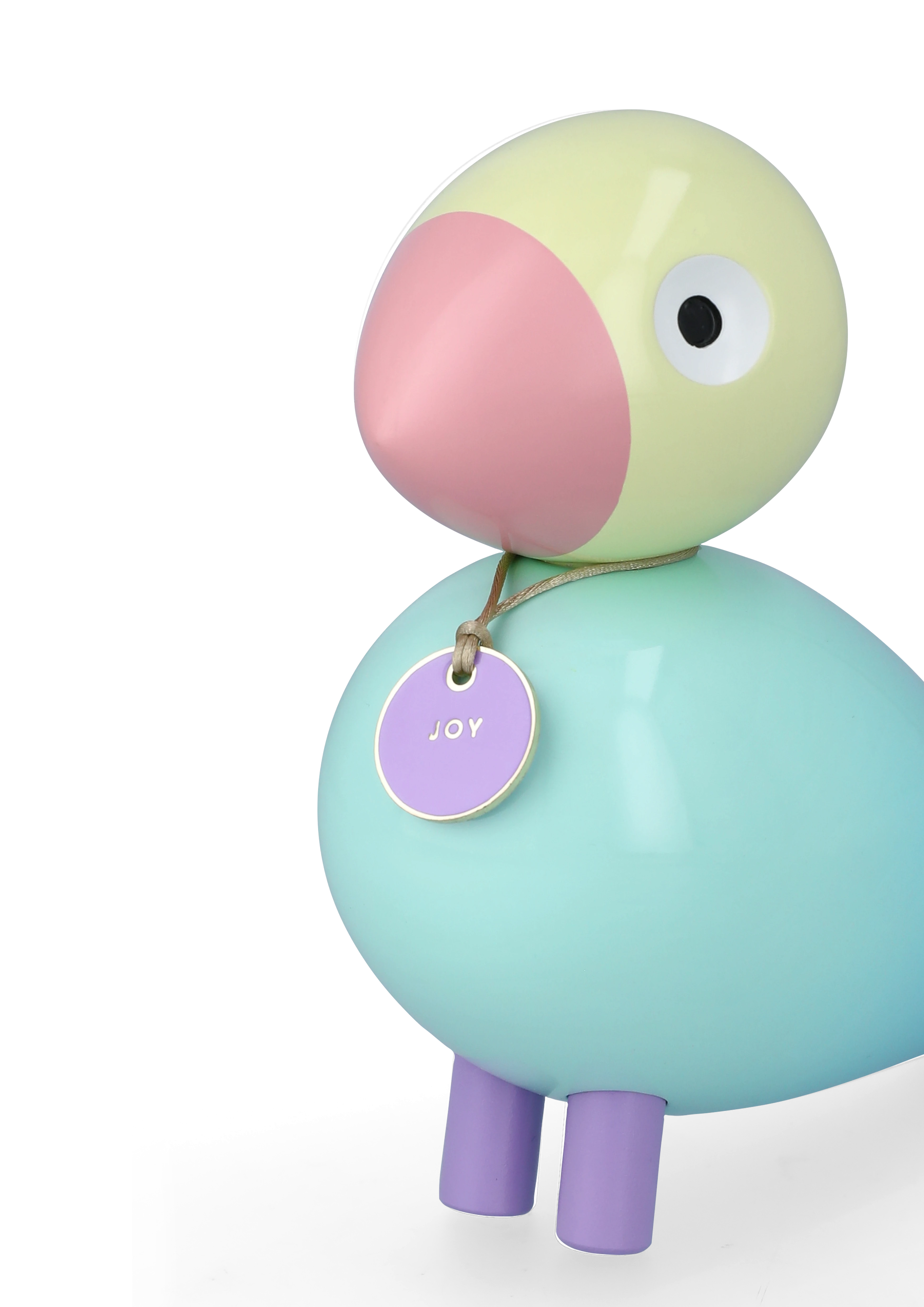 Glæde Story Bird H15.5 cm fra Kay Bojesen i farven Aqua, lavet af Træ