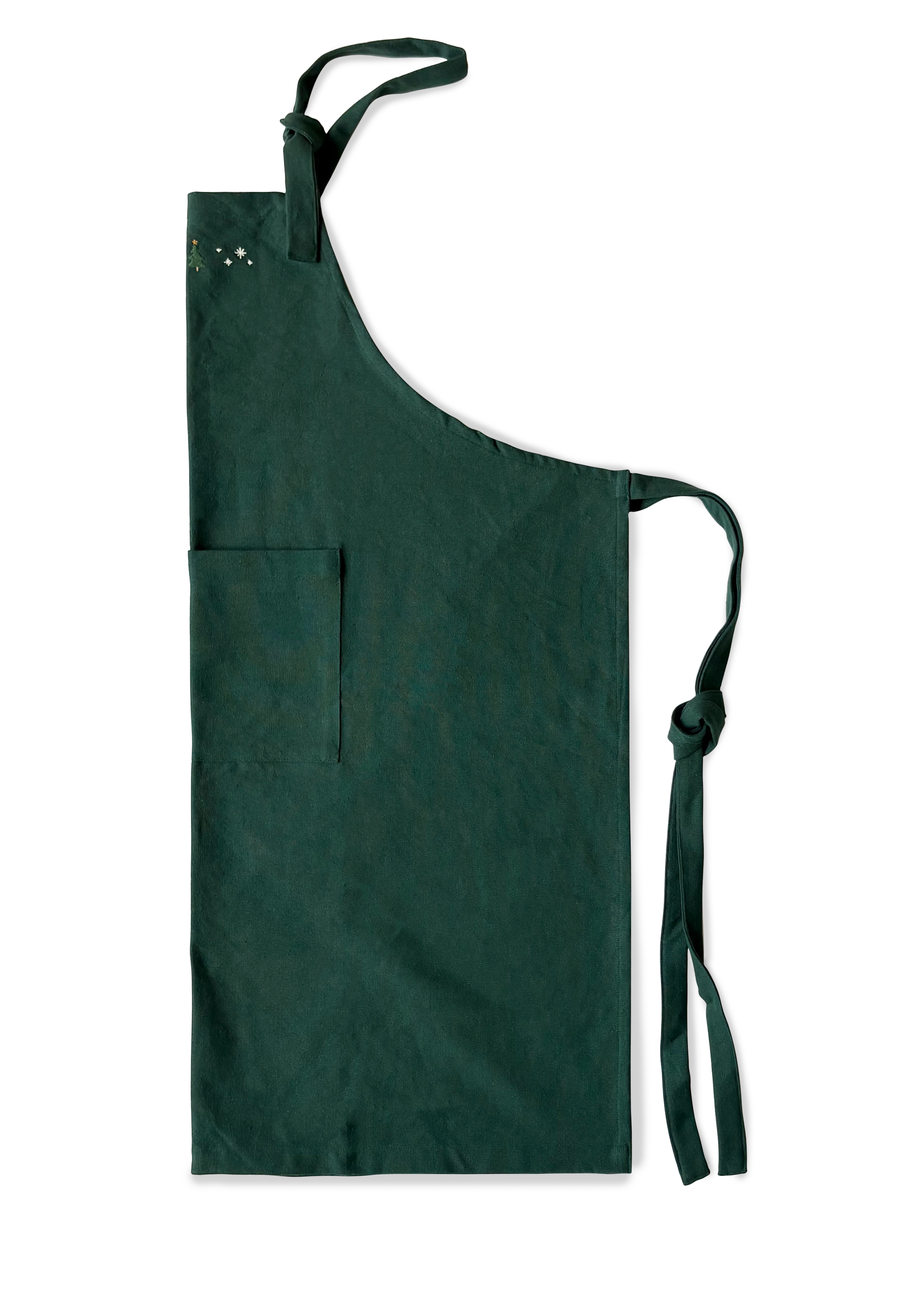 Förkläde one size från JUNA i färgen Grön, tillverkad av Bomullsblandning