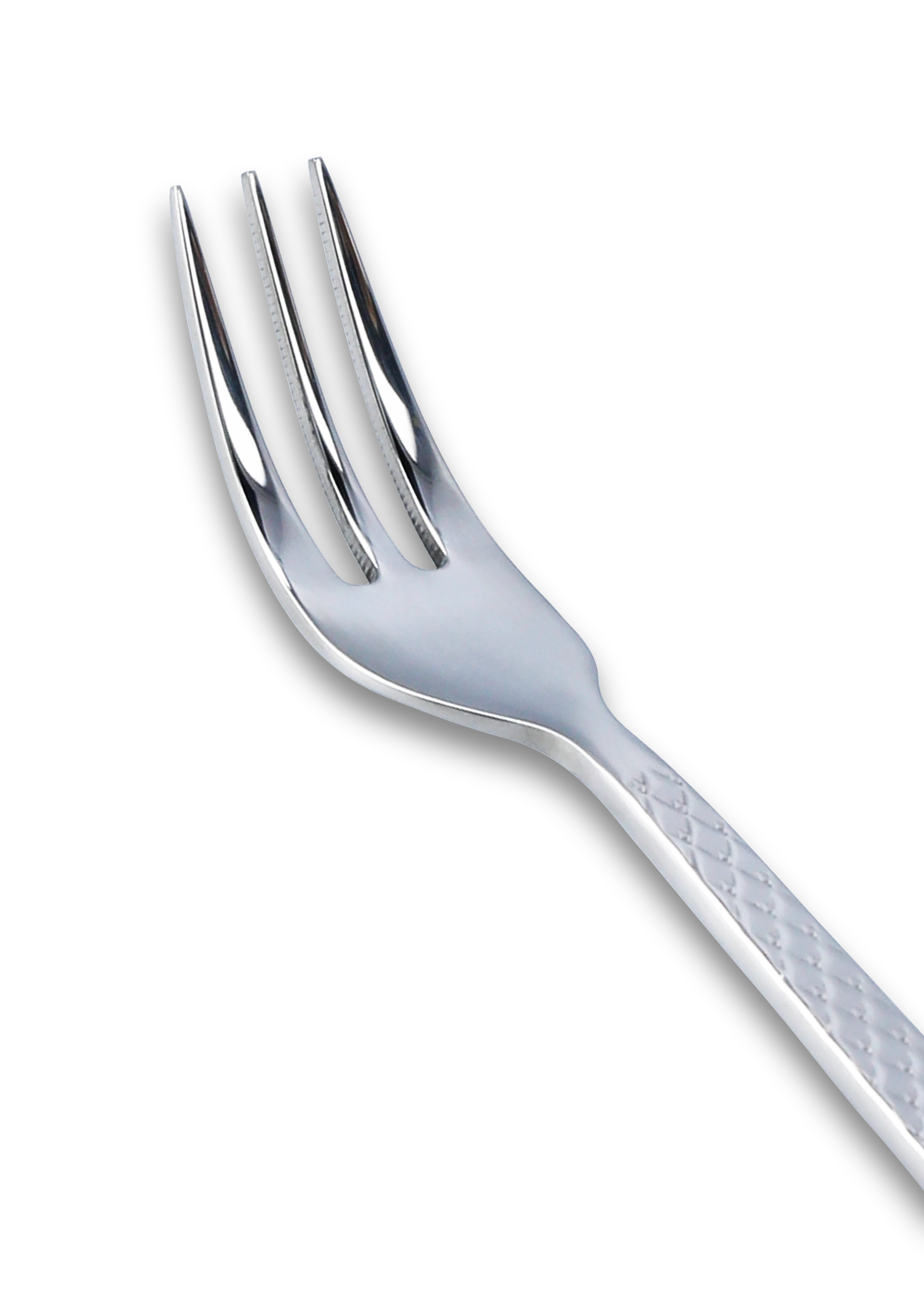 Kakegaffel 4 stk. fra Lyngby Porcelæn i fargen Stål, laget av Metall