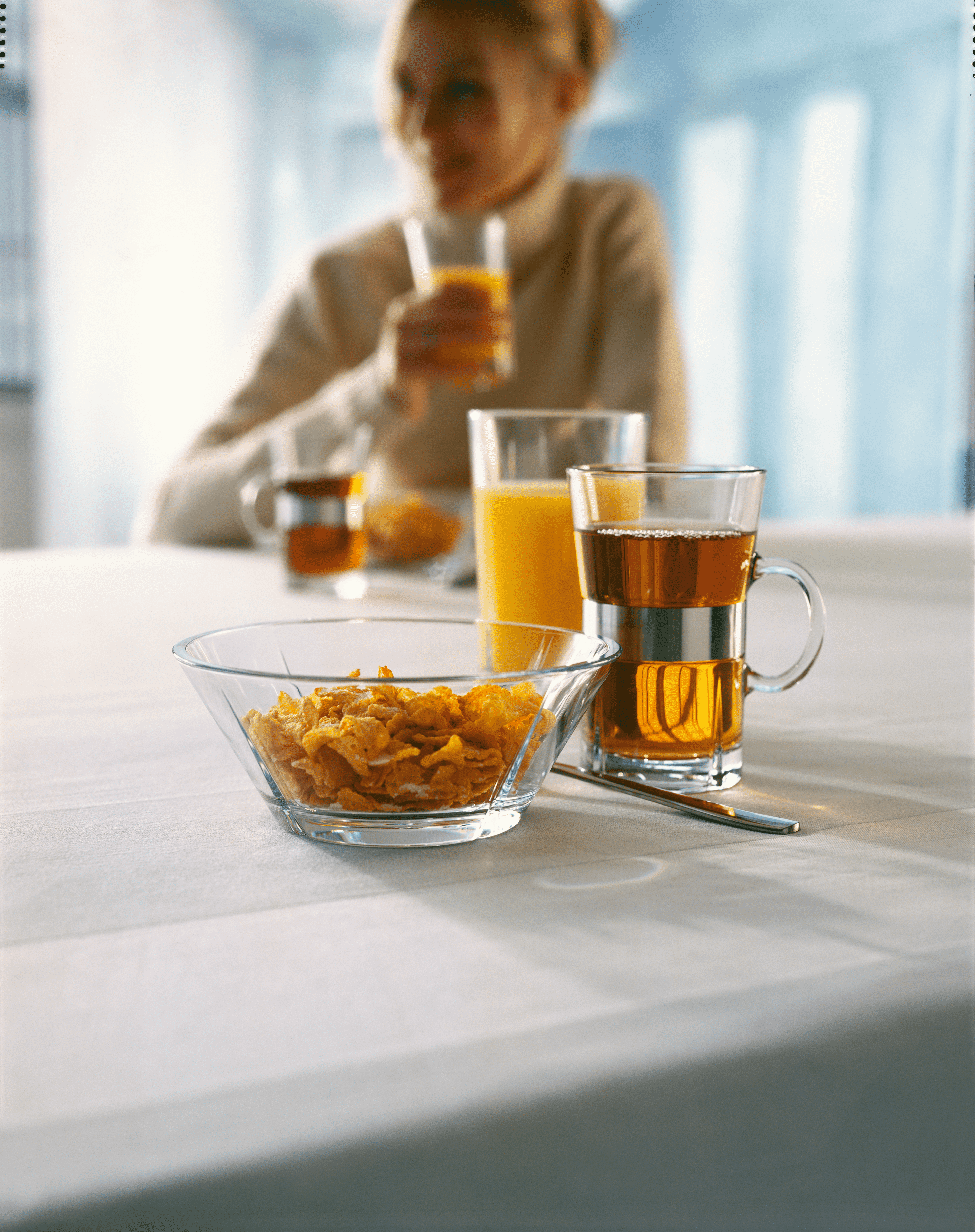 Frühstücksset 2 Pers.: Hot Drink und Schale