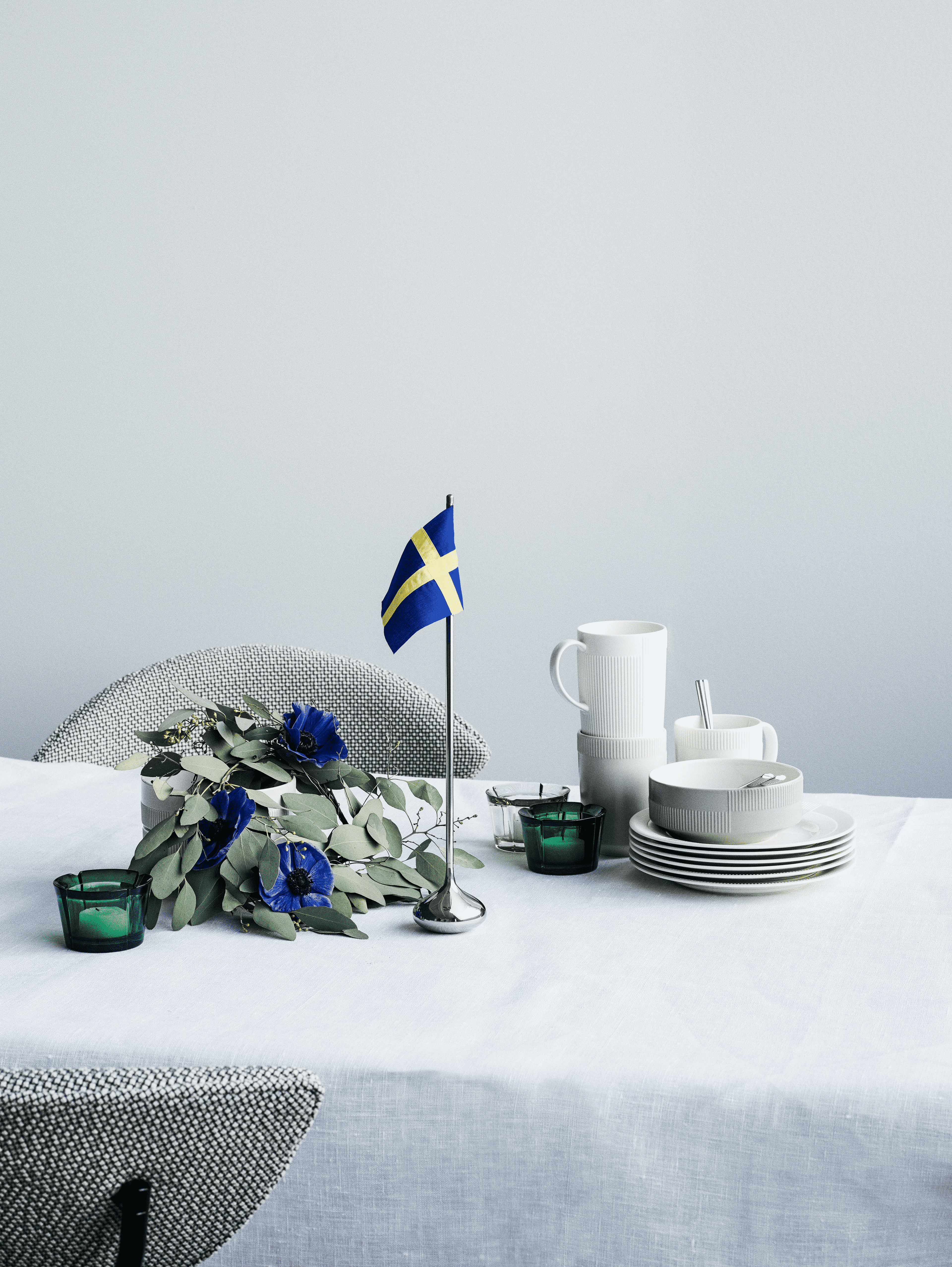 Bordsflagga svensk H35