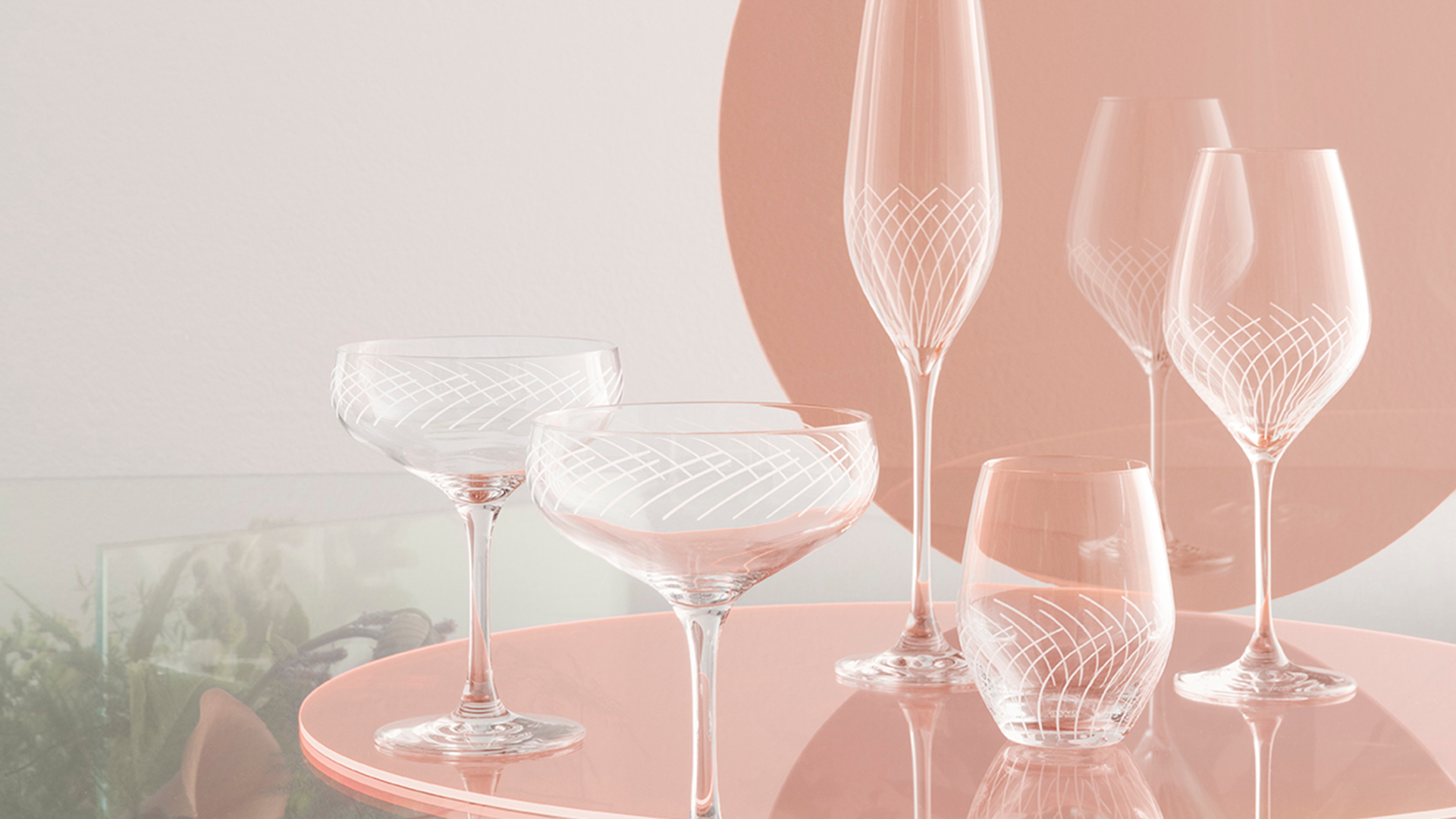 Carbernet Lines is a glass series of 6