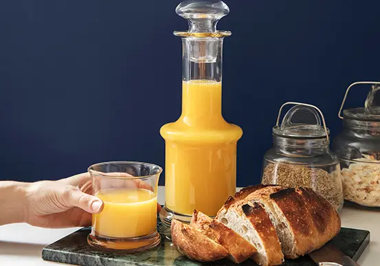 Glass fra Holmegaard Nr. 5-serien