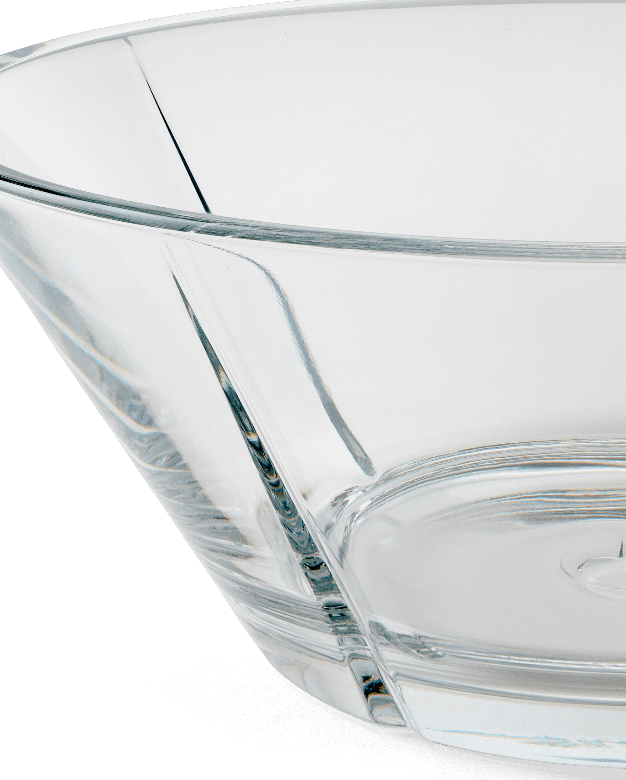 Design Erik Bagger. Glass Bowl Ø19.5 cm
