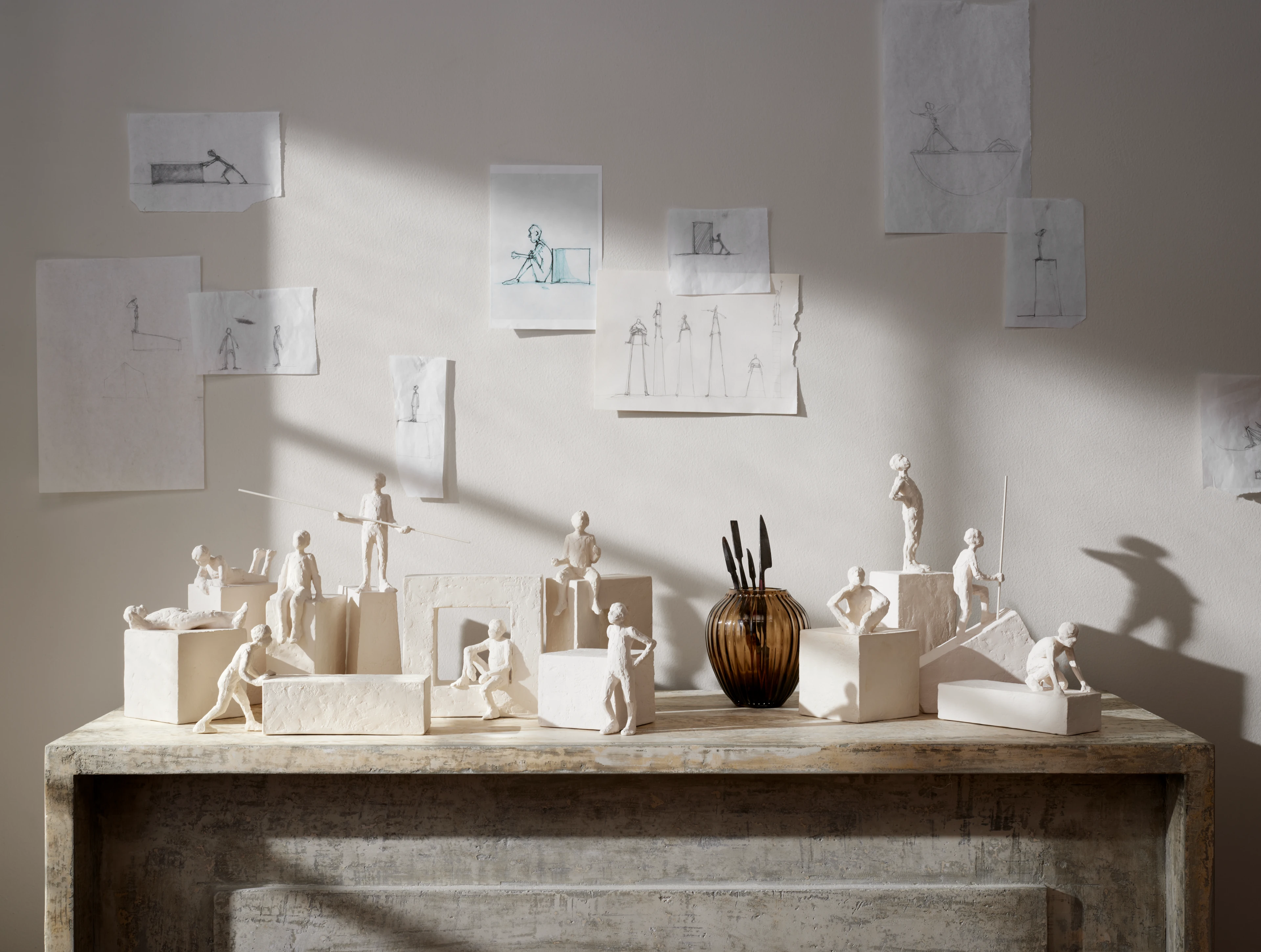 Væren H12 fra Kähler i fargen Hvit, laget av Keramikk