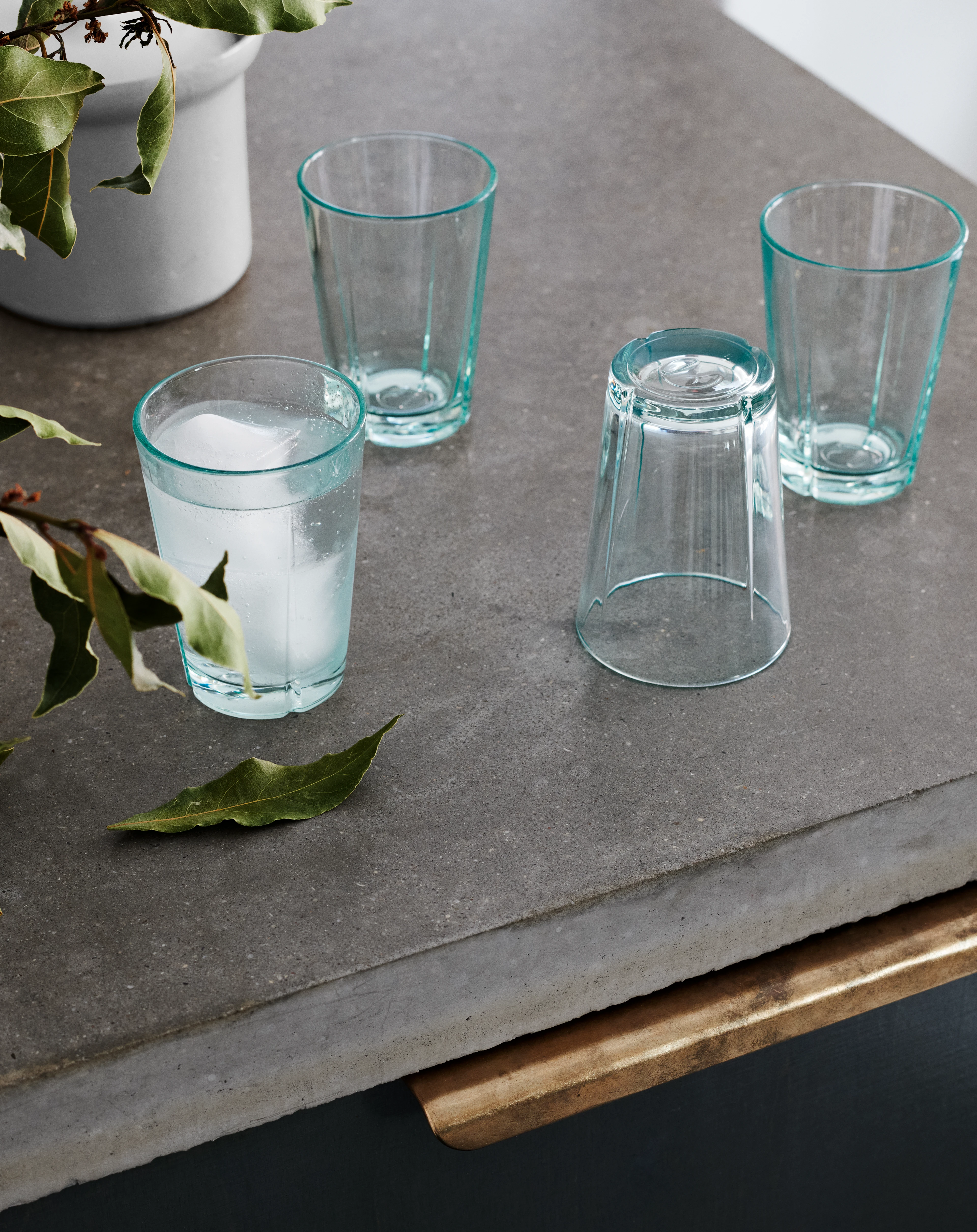 Tumbler 22 cl 4 pcs. from Rosendahl in Clear green color, made of Glass