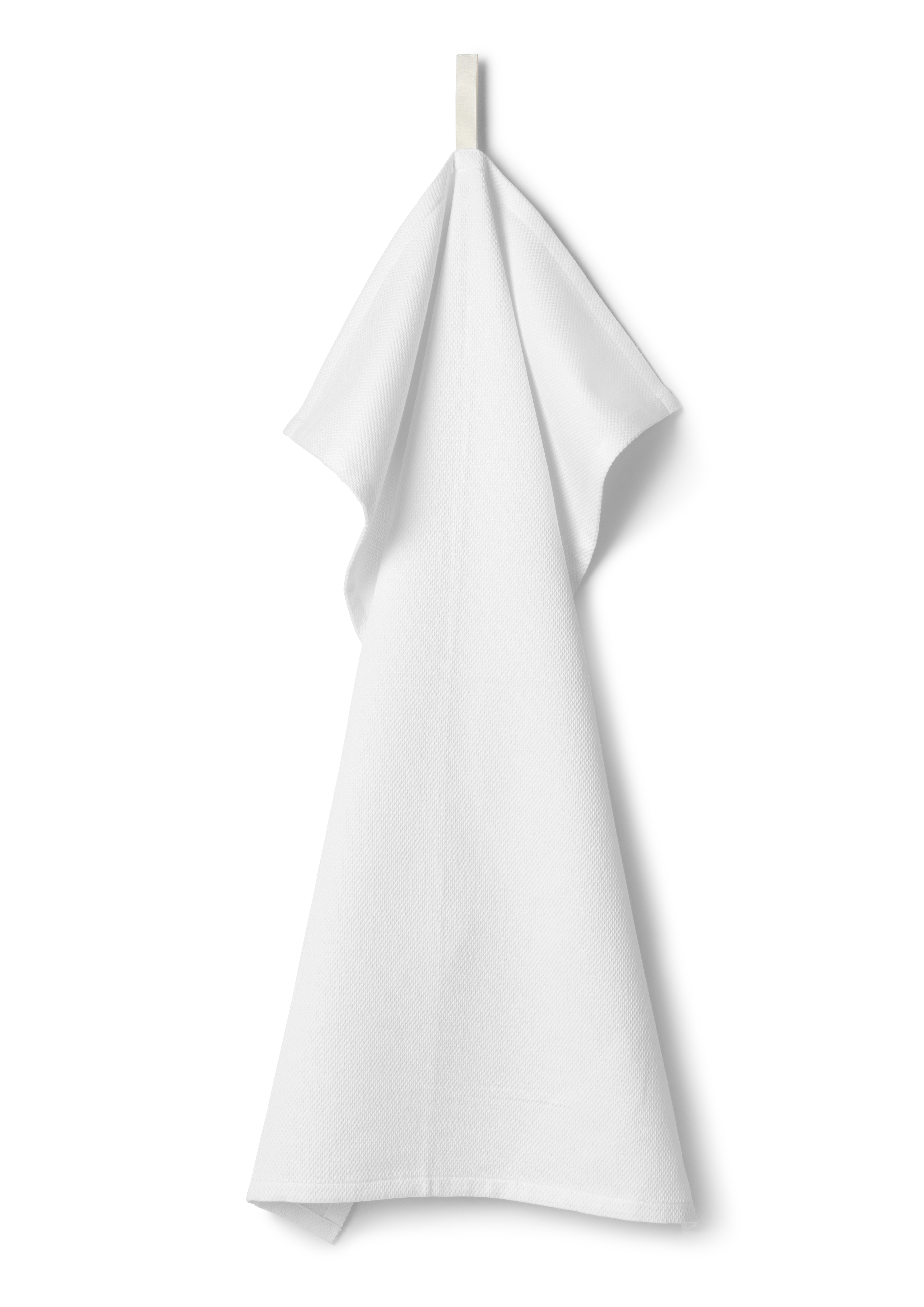 Kjøkkenhåndkle 50x80 cm fra JUNA i fargen Hvit, laget av Bomull