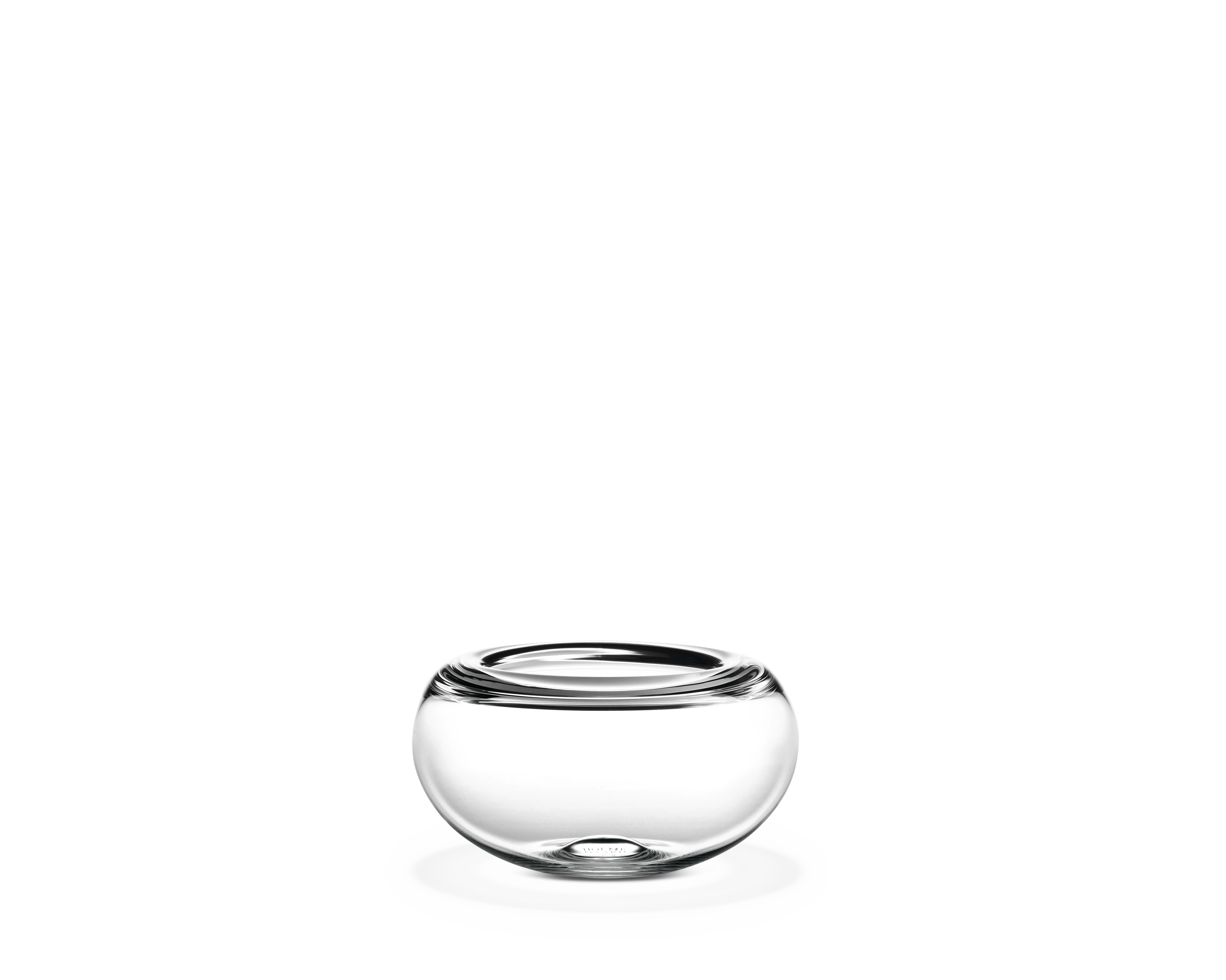 Bowl Ø19 cm from Holmegaard in Clear color, made of Glass