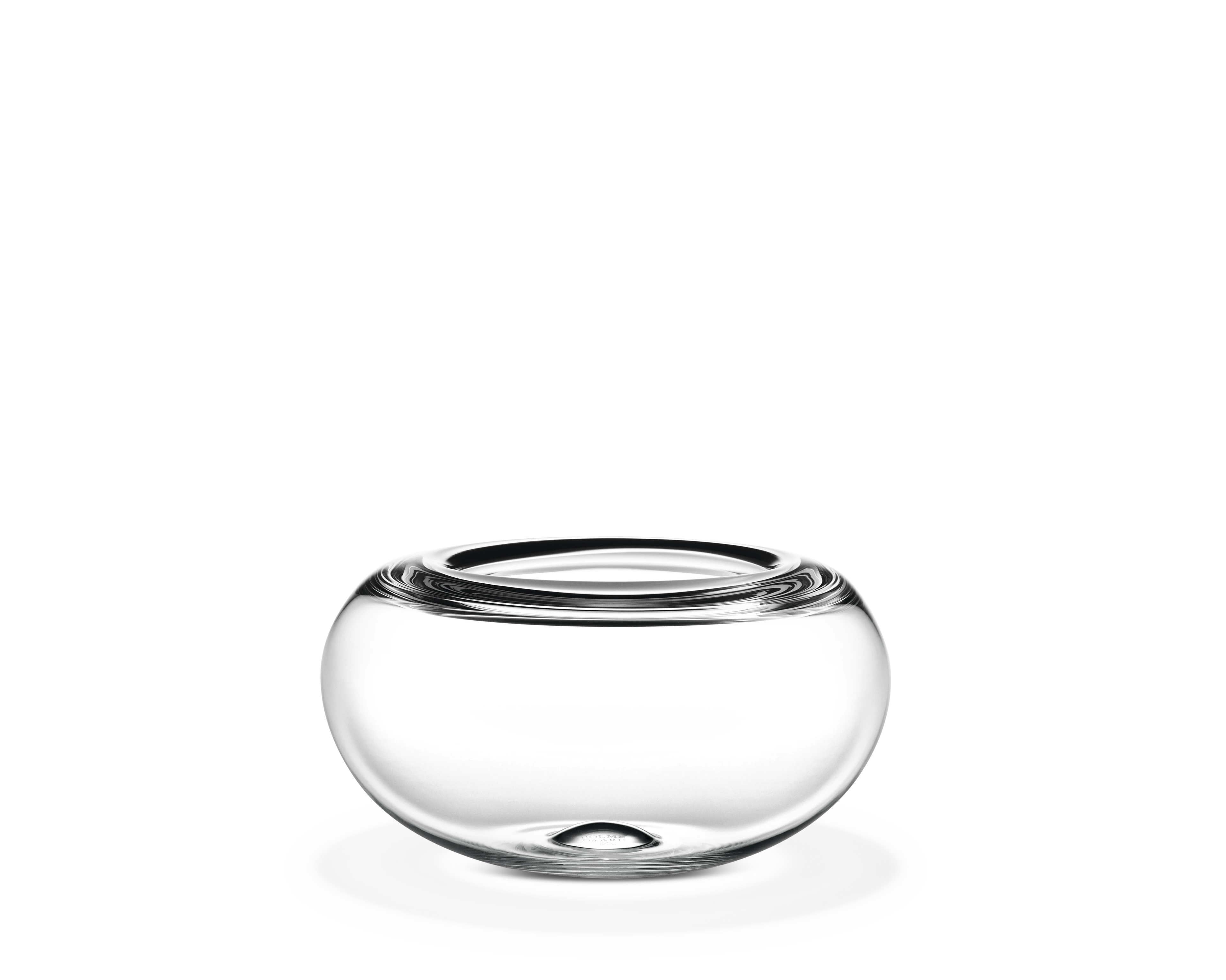 Bowl Ø25 cm from Holmegaard in Clear color, made of Glass