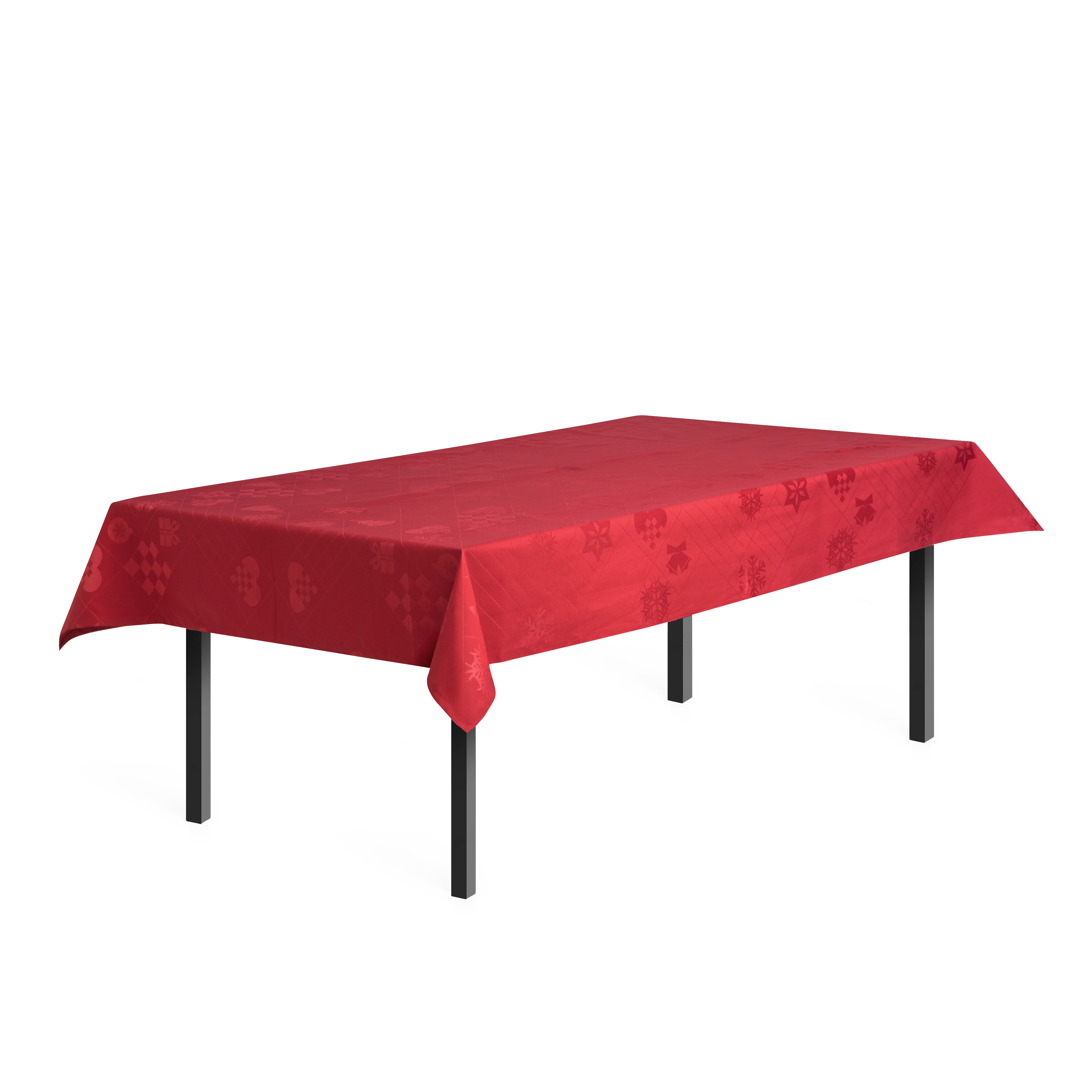 Natale Damask tablecloth 150x270 cm