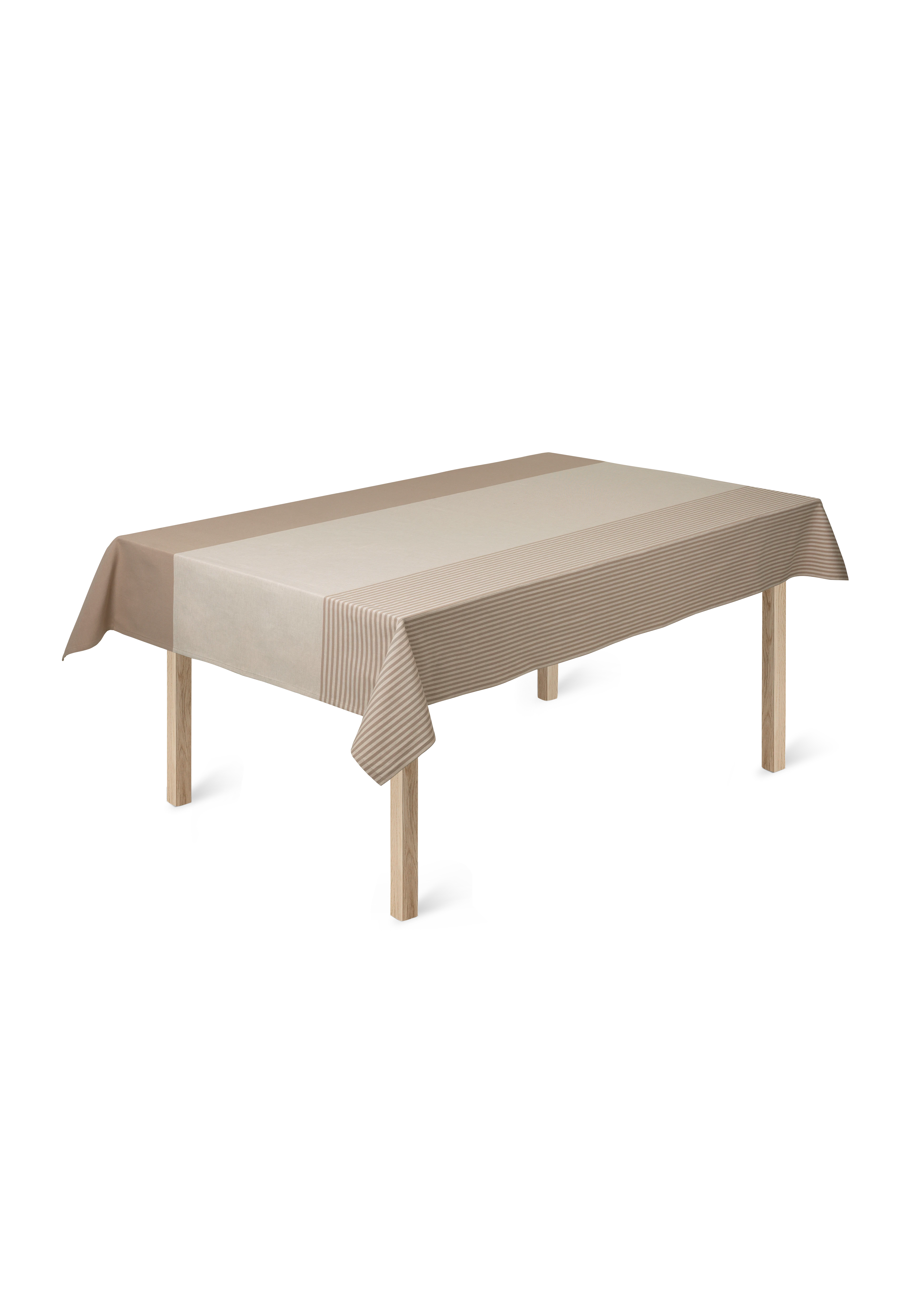 Duk 150x220 cm fra JUNA i fargen Sand, laget av Bomull