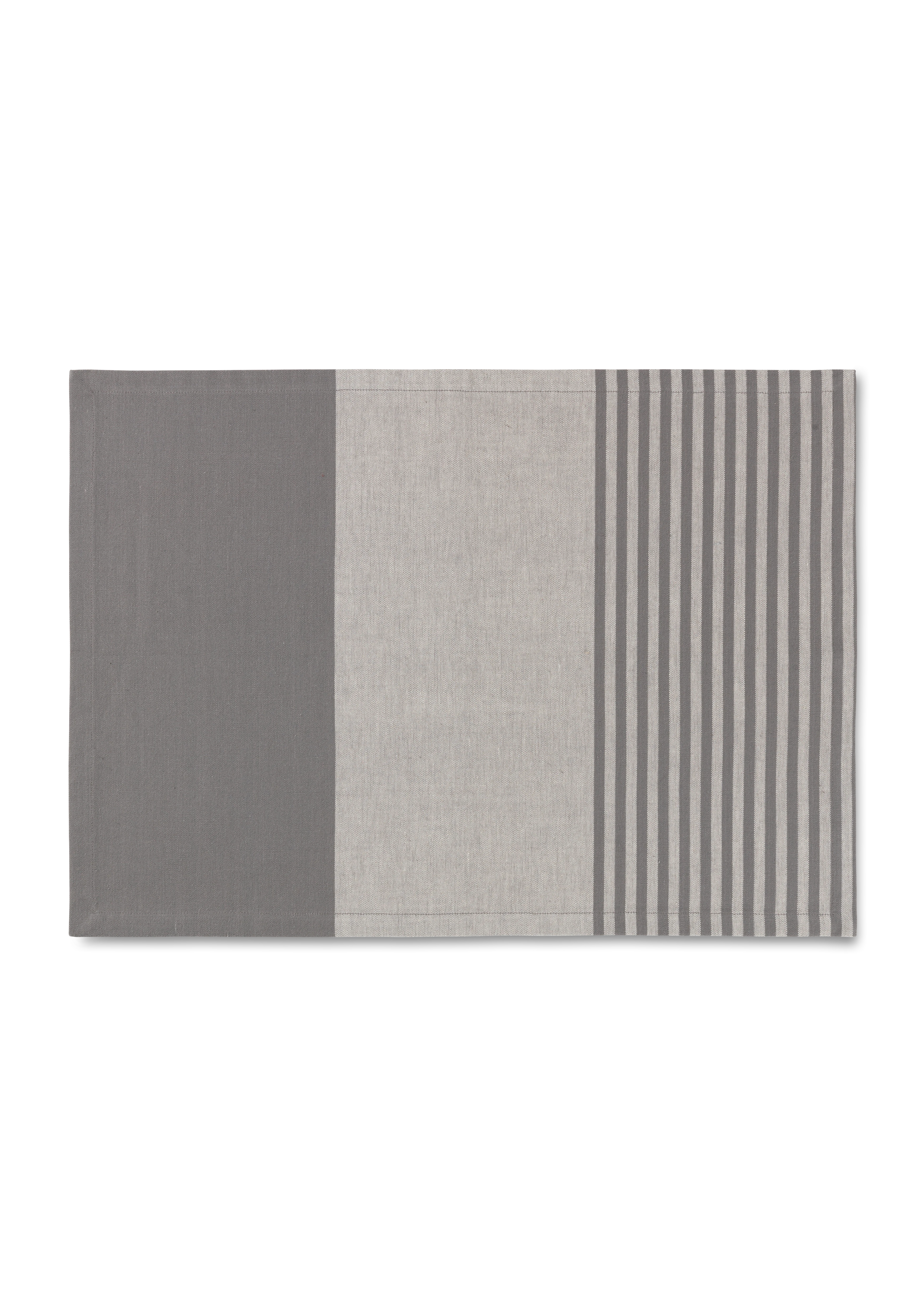 Tischset 50x36 cm 2 Stck. von JUNA in der Farbe Grau, hergestellt aus Baumwolle