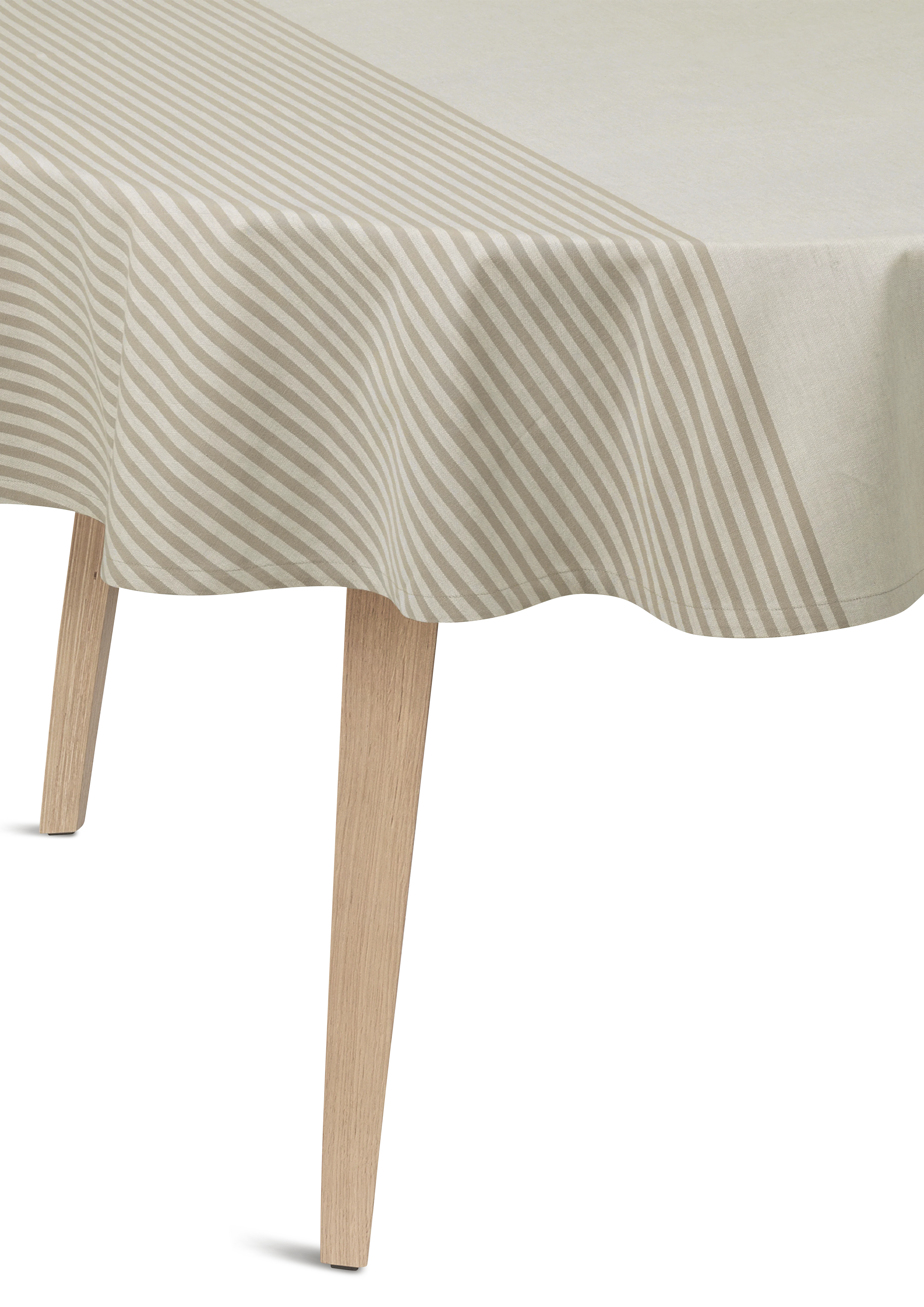 Dug rund Ø160 cm fra JUNA i farven Clay, lavet af Bomuld