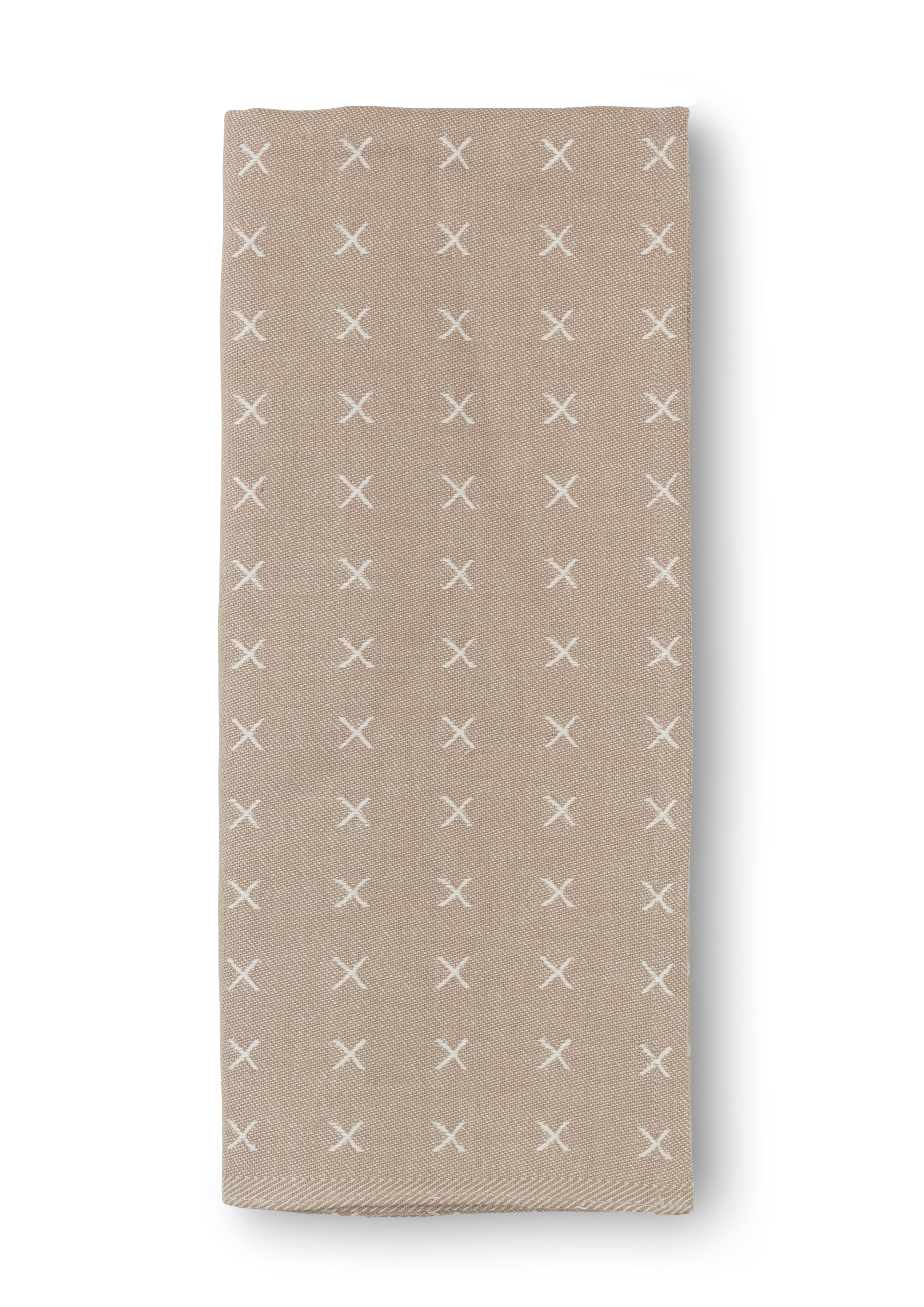 Runner 45x150 cm from JUNA in Sand color, made of Cotton