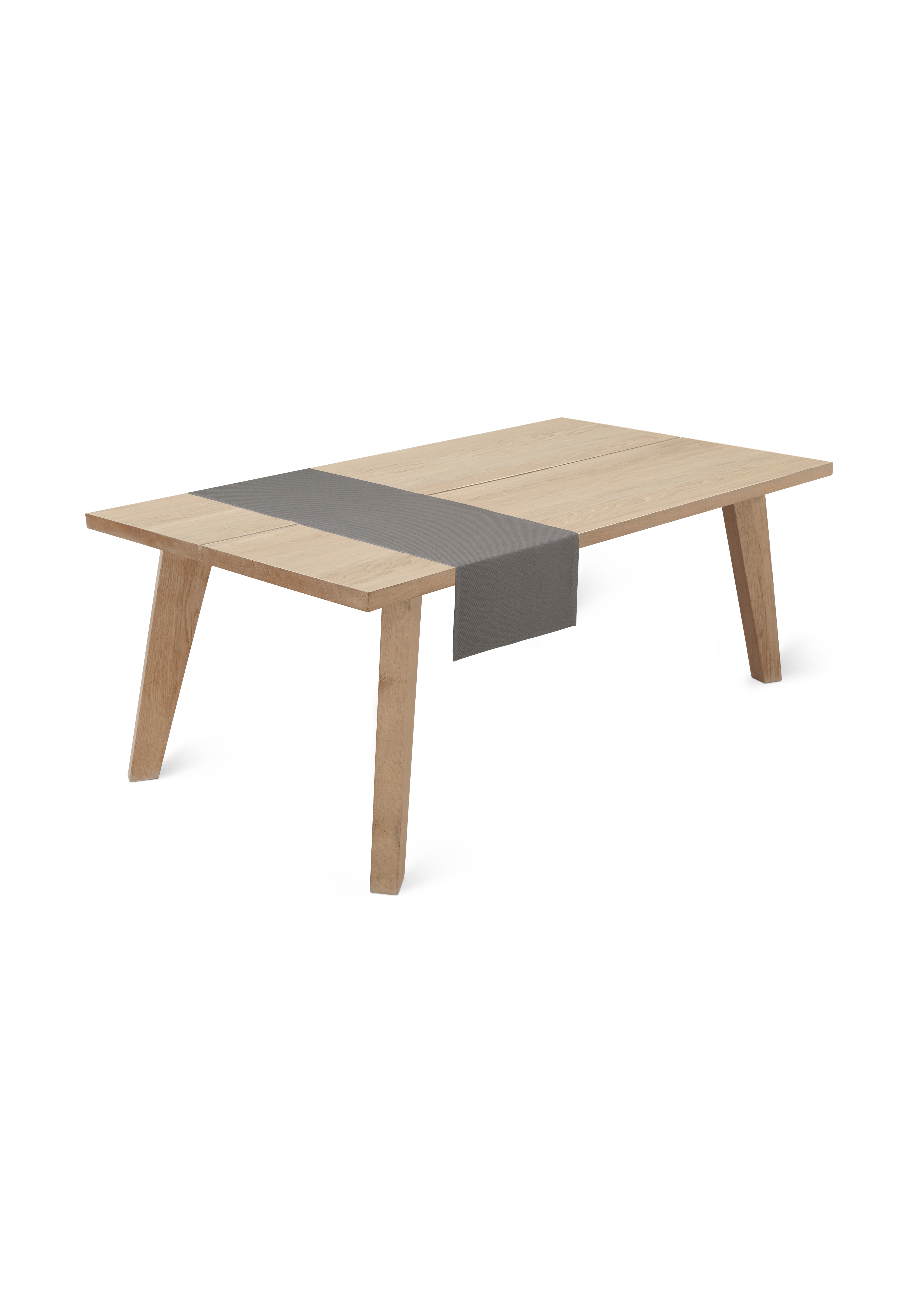 Runner 45x150 cm from JUNA in Grey color, made of Cotton