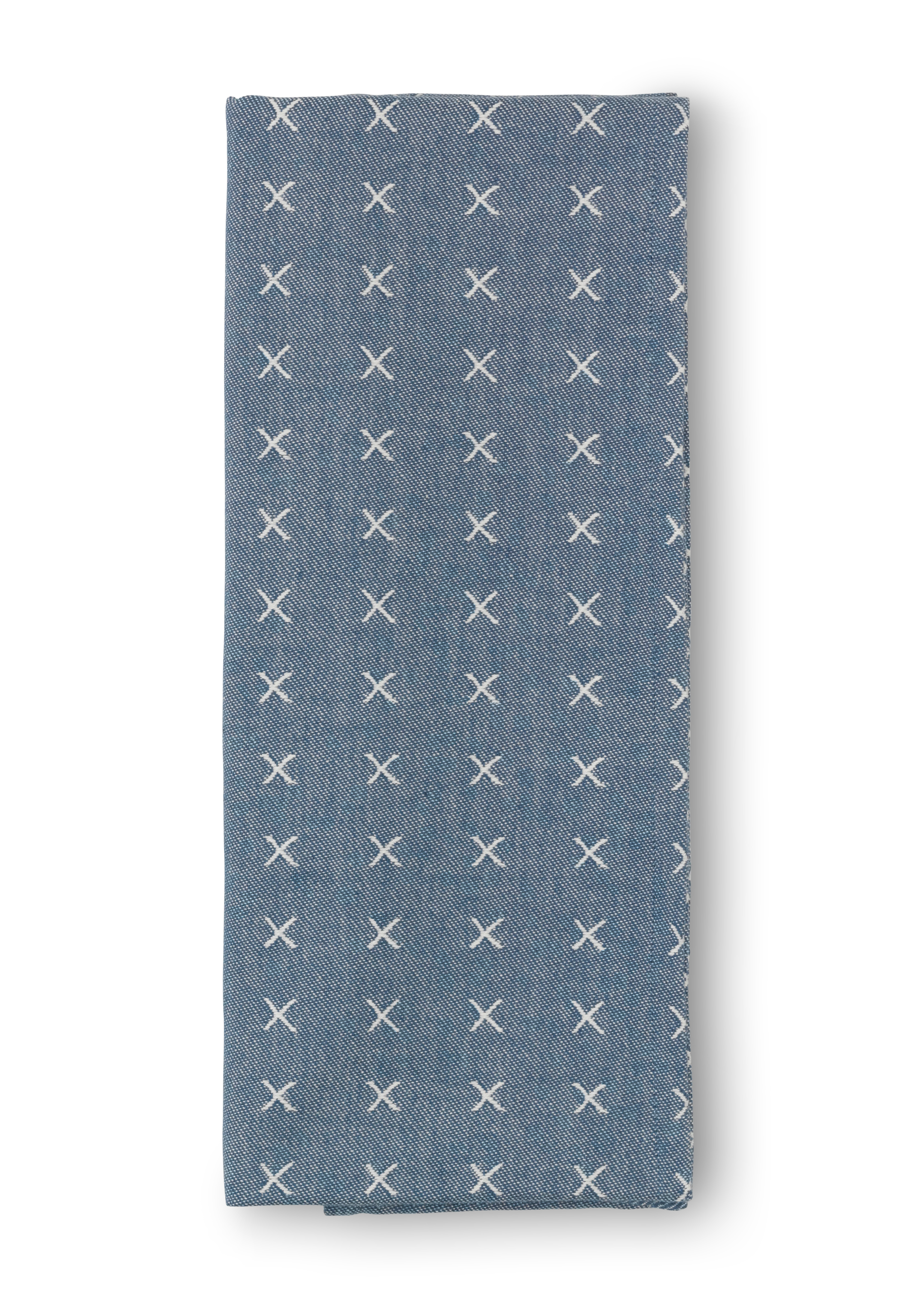 Runner 45x150 cm fra JUNA i farven Blå, lavet af Bomuld