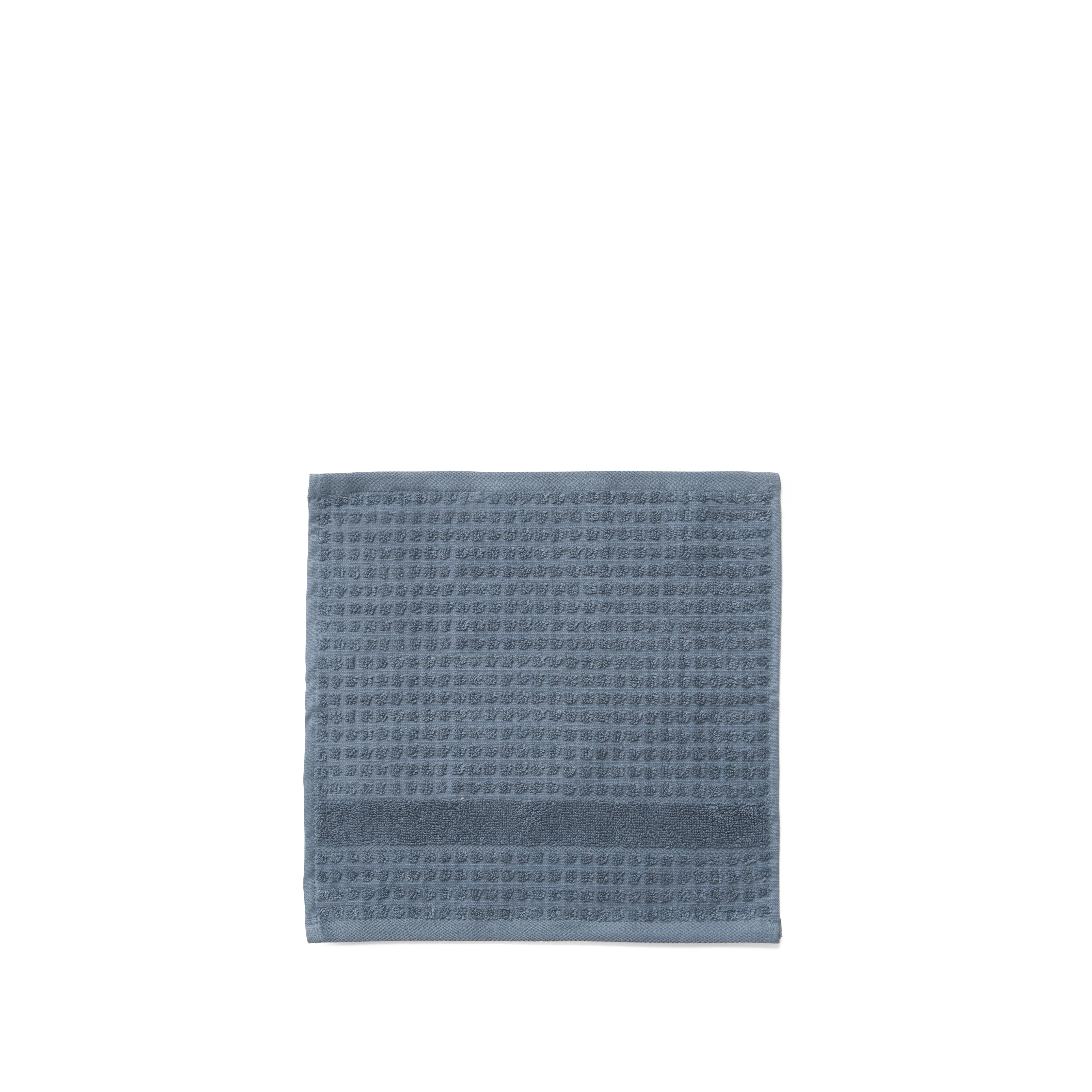 Waschlappen 30x30 cm von JUNA in der Farbe Dunkelblau, hergestellt aus Baumwolle