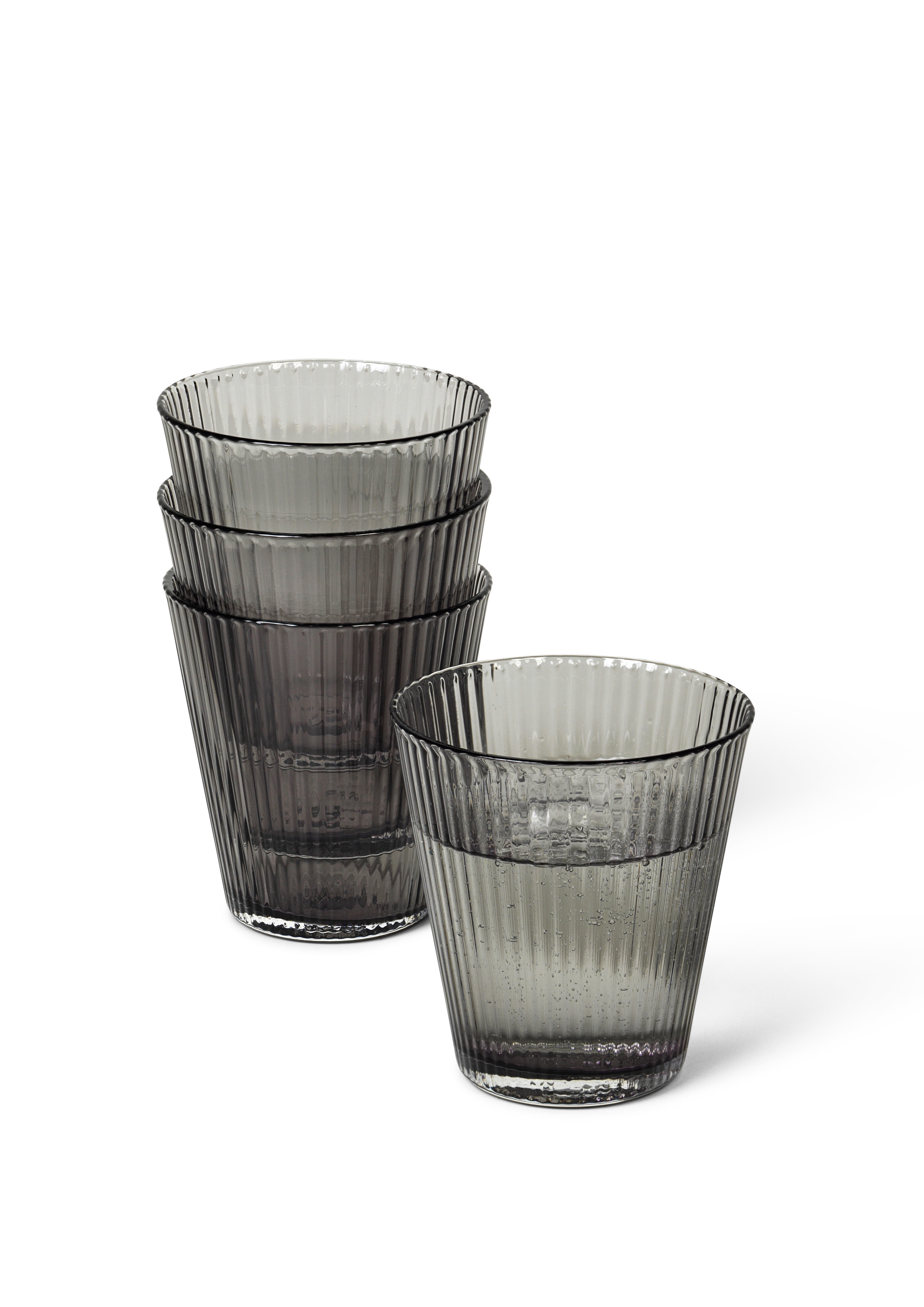 Wasserglas 26 cl 4 Stck. von Rosendahl in der Farbe Smoke, hergestellt aus Glas