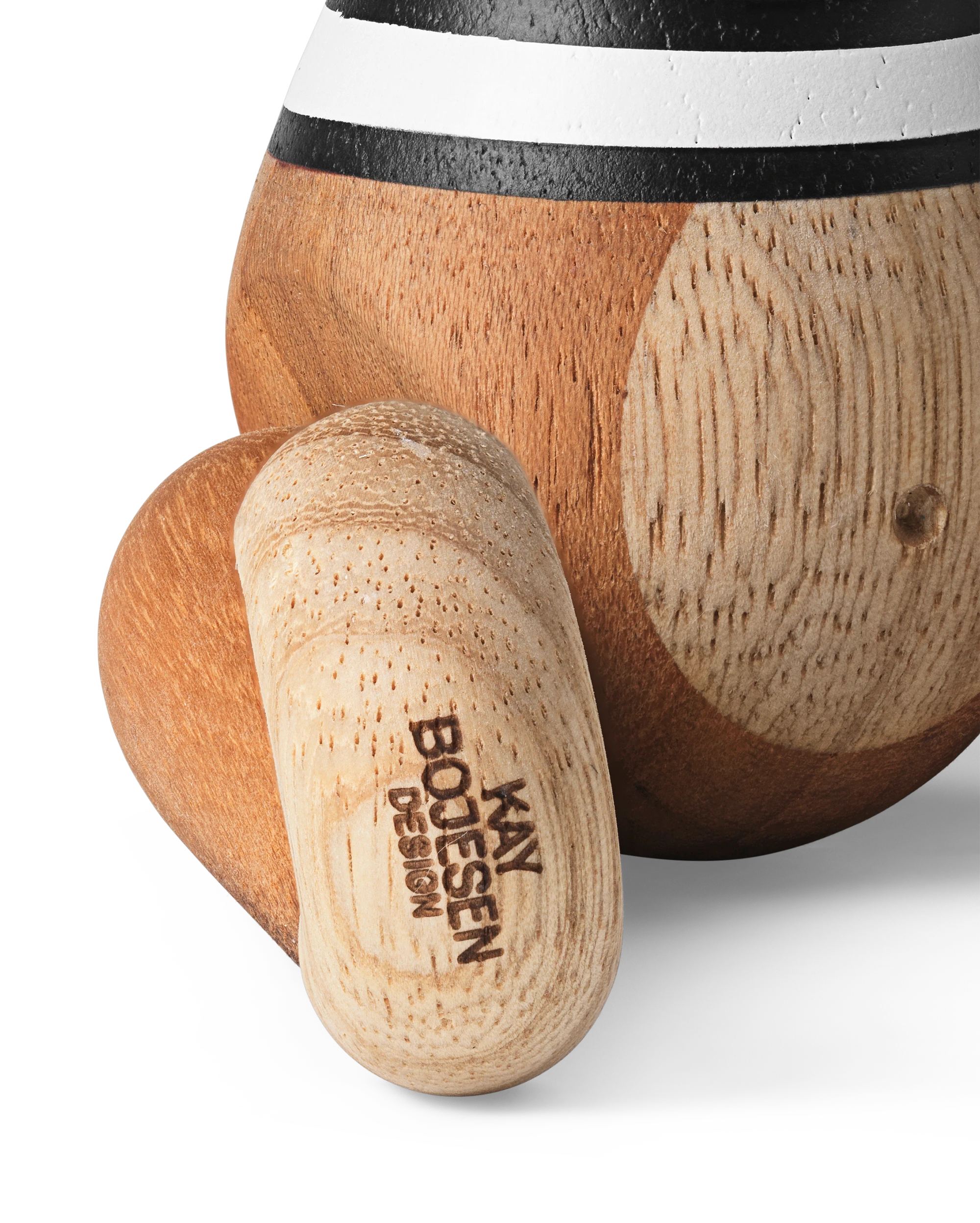 x Nørgaard paa Strøget Monkey small from Kay Bojesen in White/Black color, made of Wood