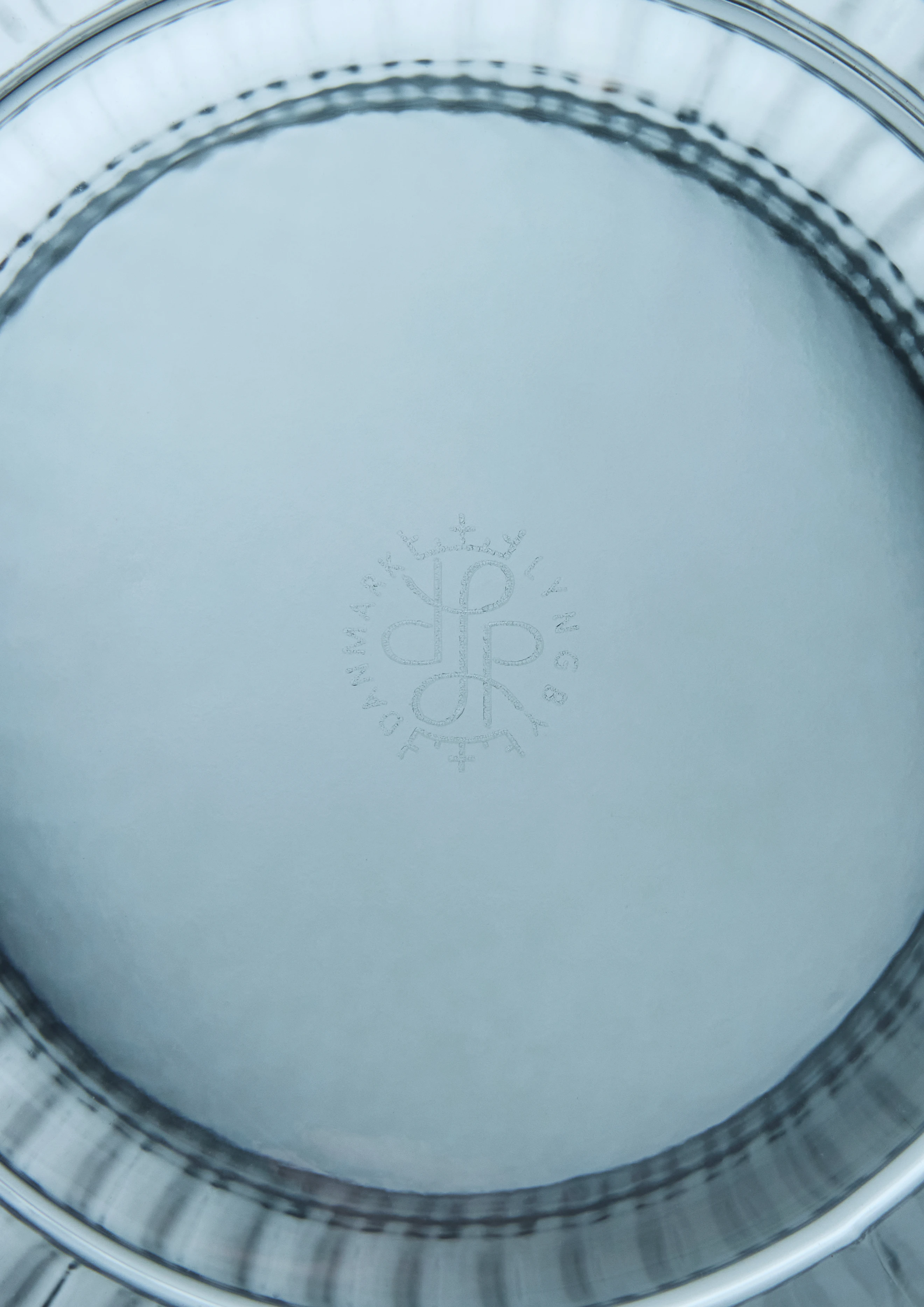 Vas H25 cm från Lyngby Porcelæn i färgen Midnight blue, tillverkad av Glas