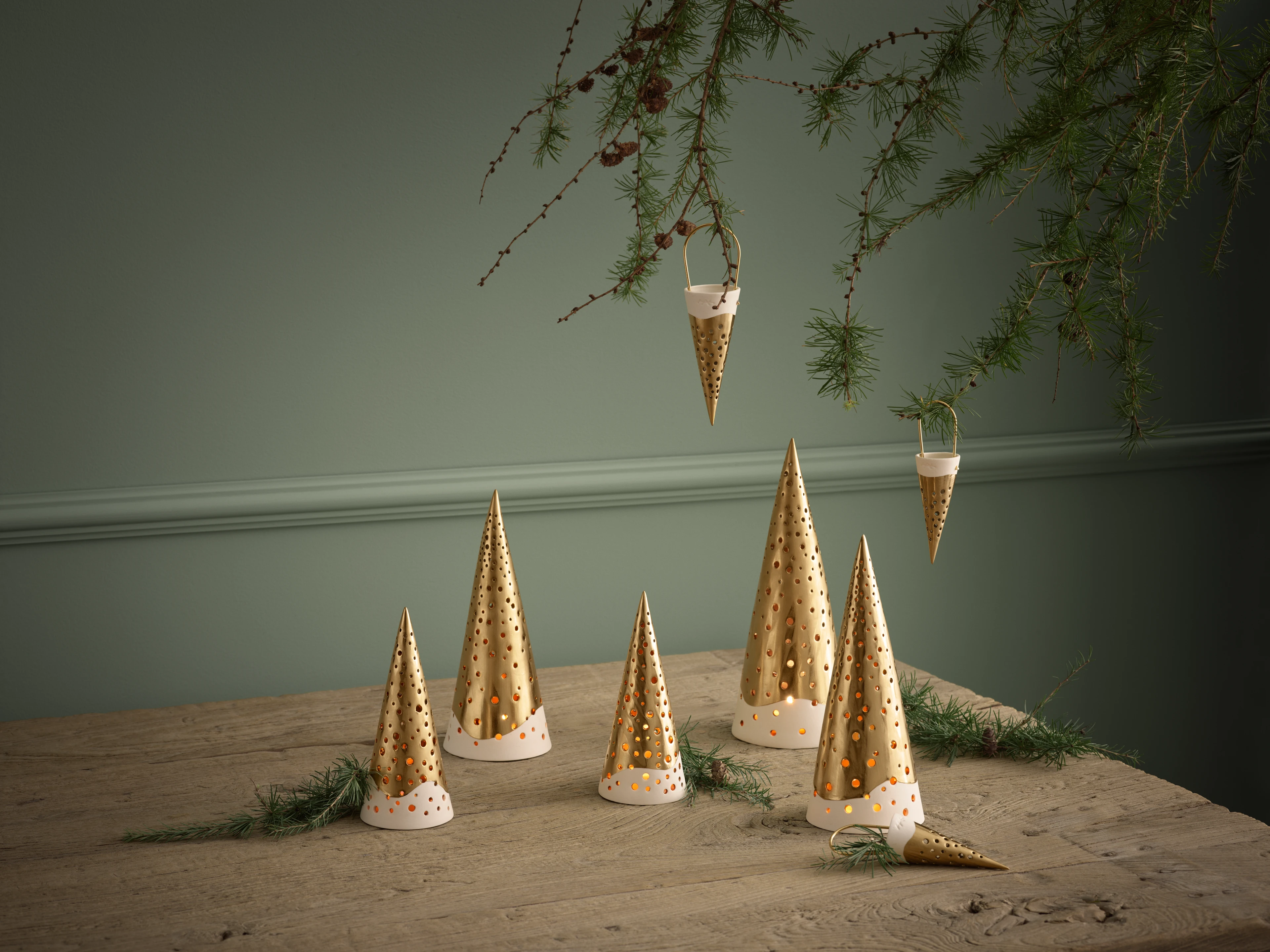 Telysholder fra Kähler Nobili-serien