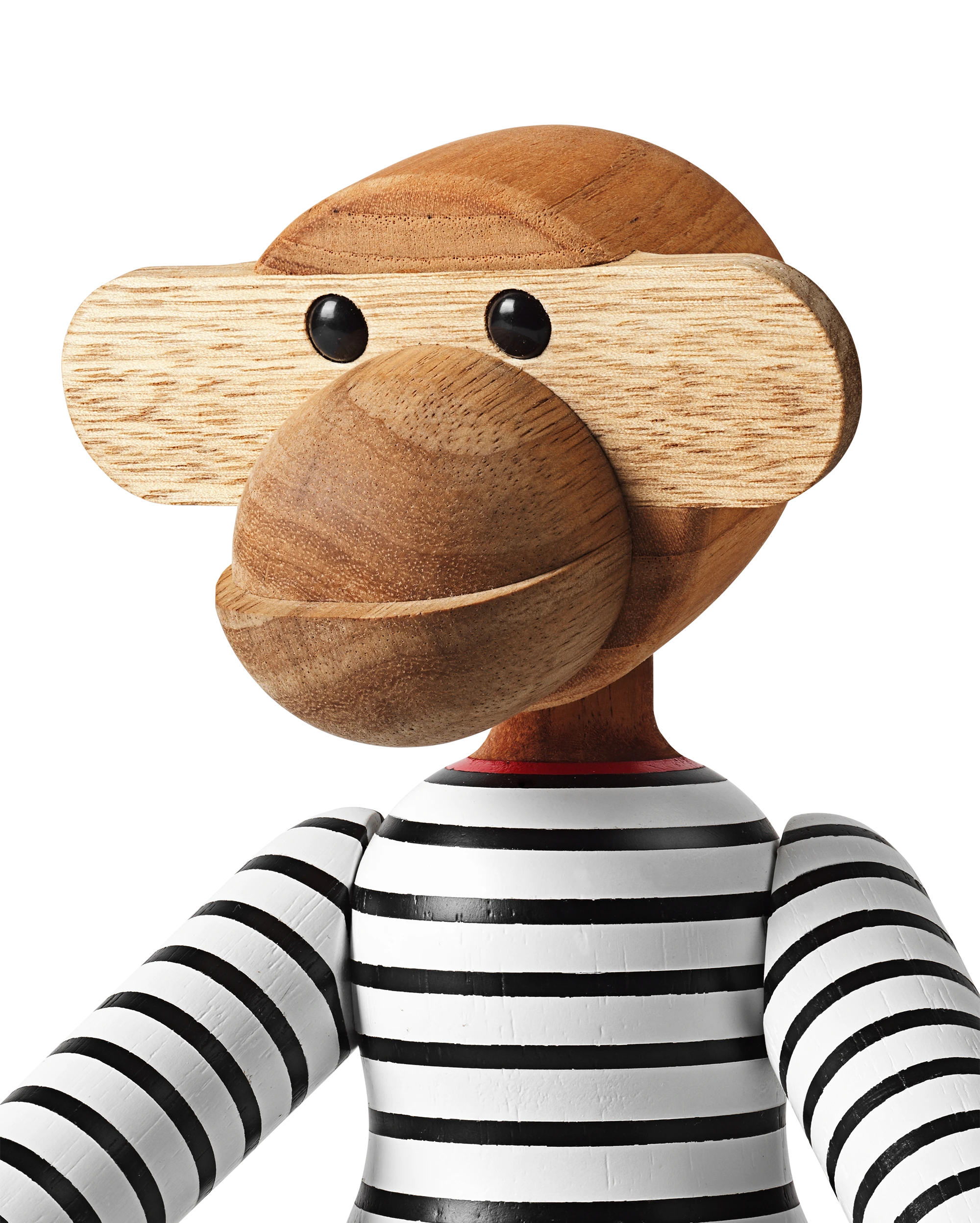 x Nørgaard paa Strøget Monkey medium from Kay Bojesen in White/Black color, made of Wood