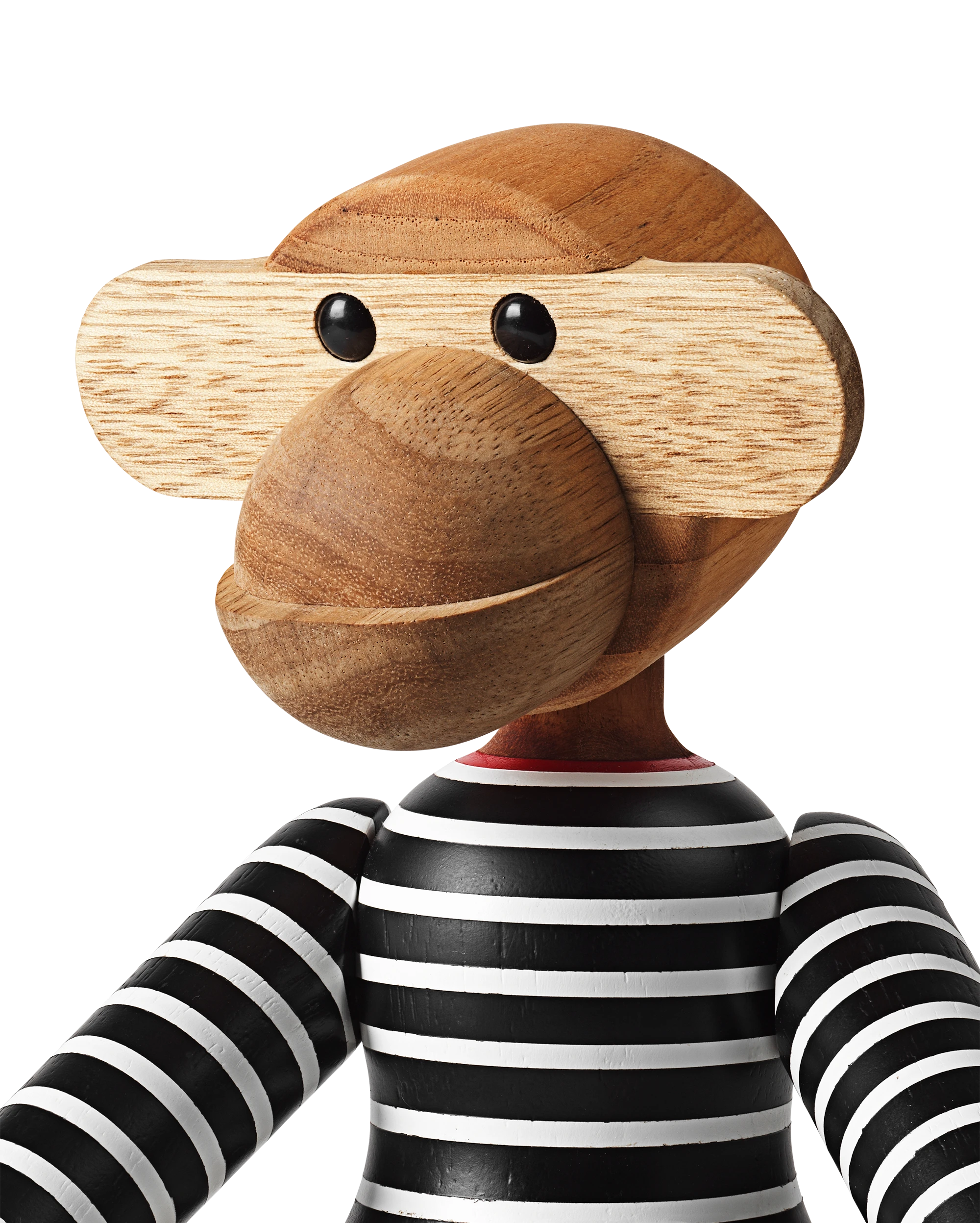 x Nørgaard paa Strøget Monkey medium from Kay Bojesen in Black/White color, made of Wood