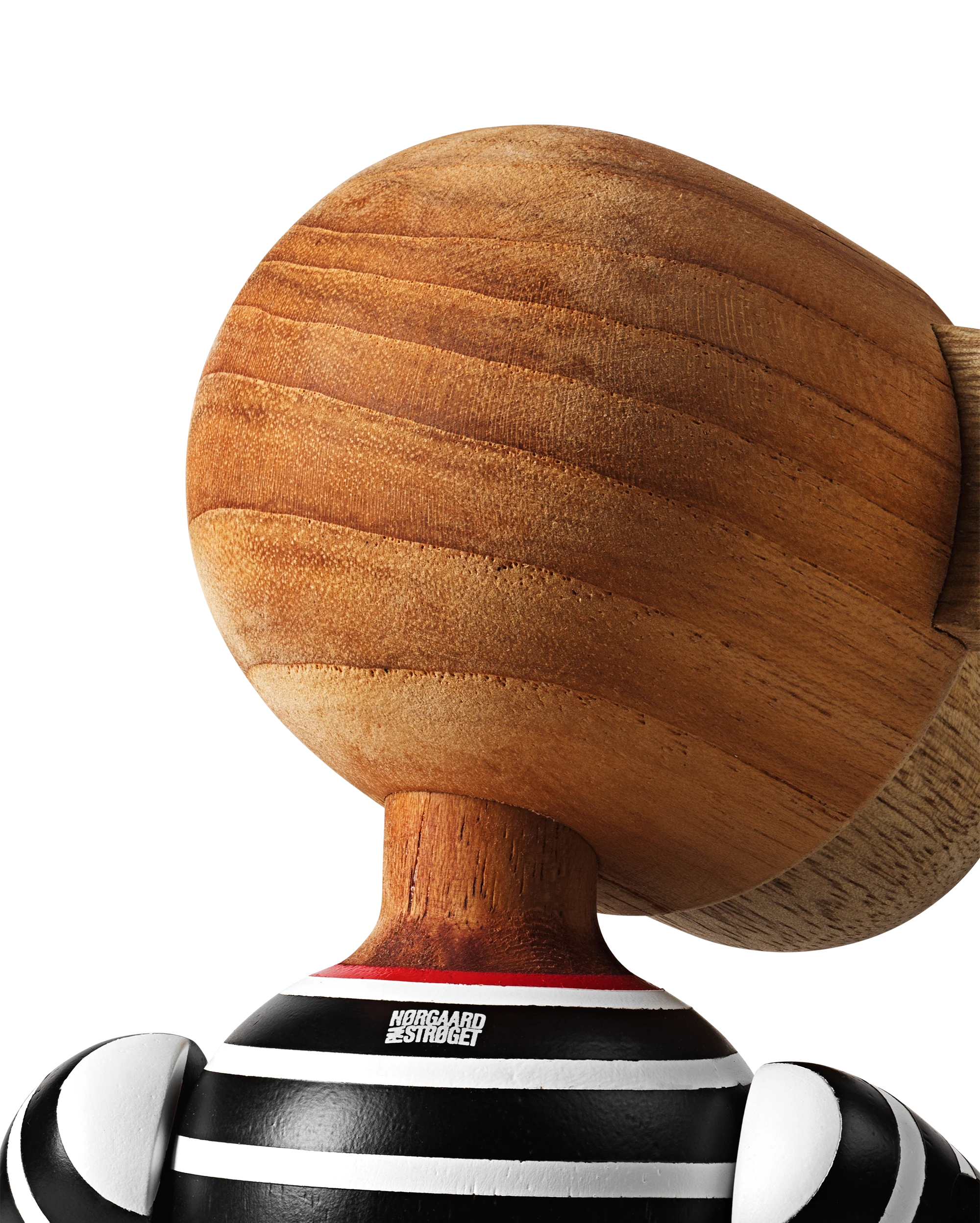 x Nørgaard paa Strøget Abe mellem fra Kay Bojesen i farven Sort/Hvid, lavet af Træ