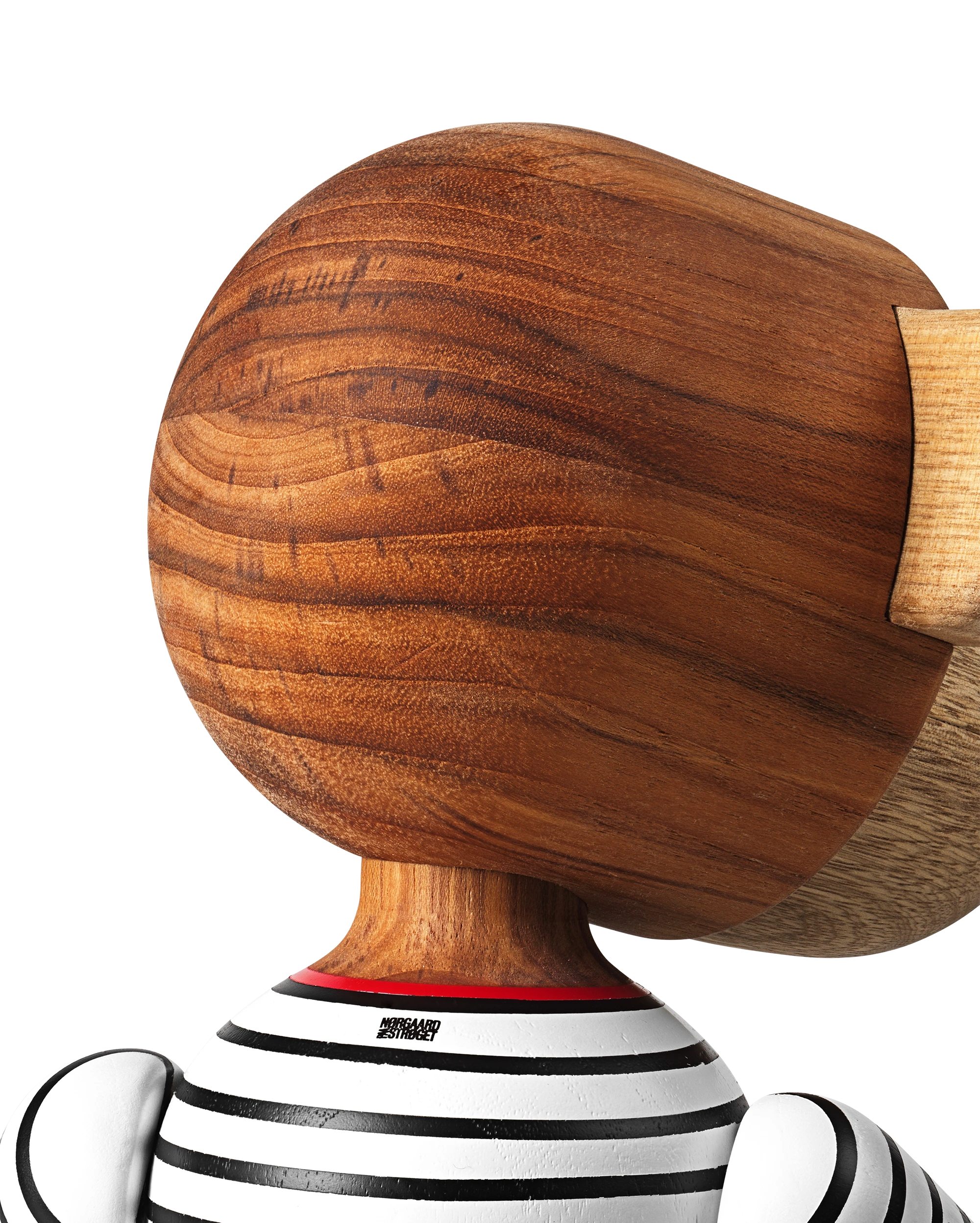 x Nørgaard paa Strøget Monkey large from Kay Bojesen in White/Black color, made of Wood