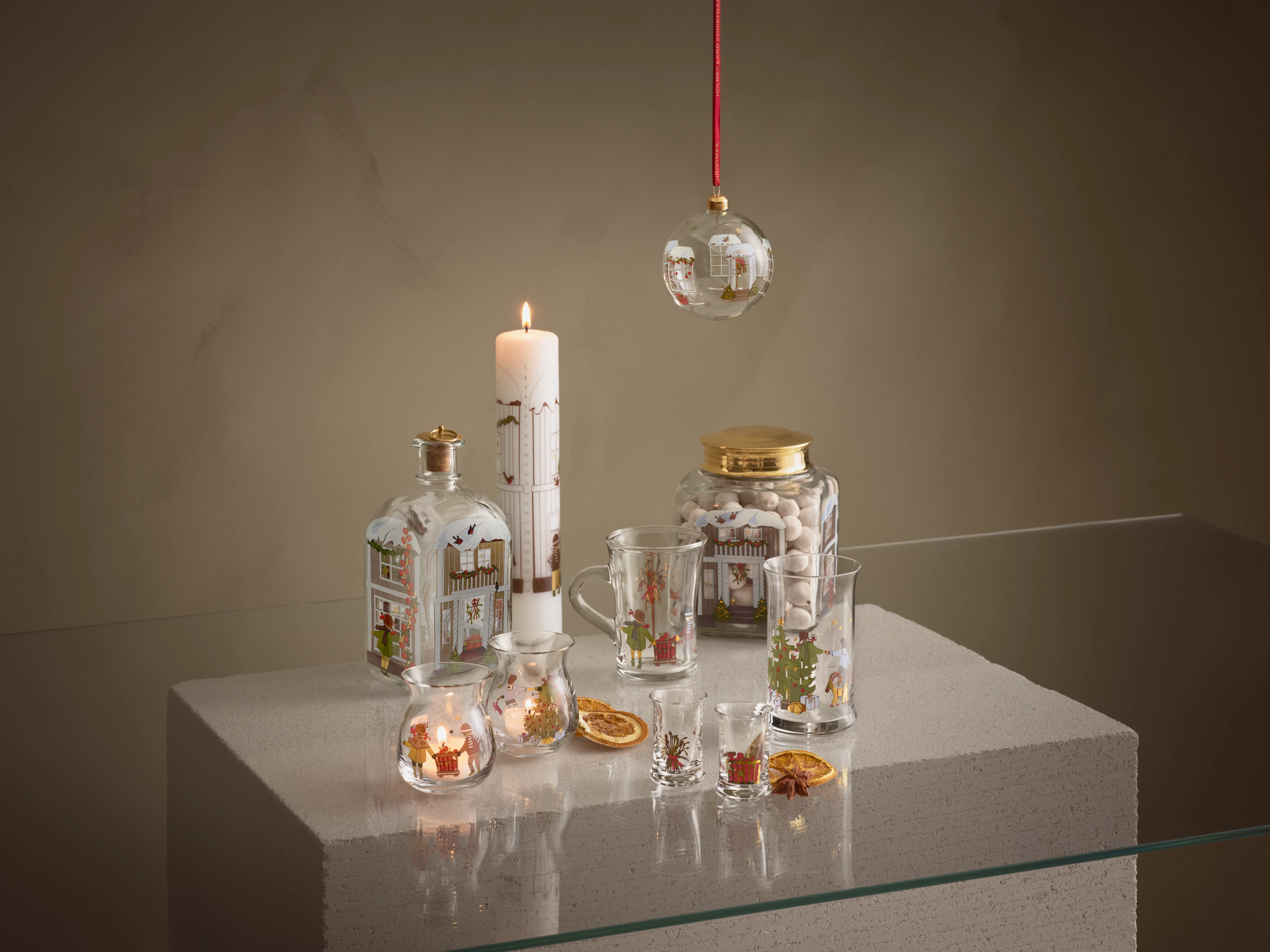 Holmegaard Bottle 2022 73 cl in Multi