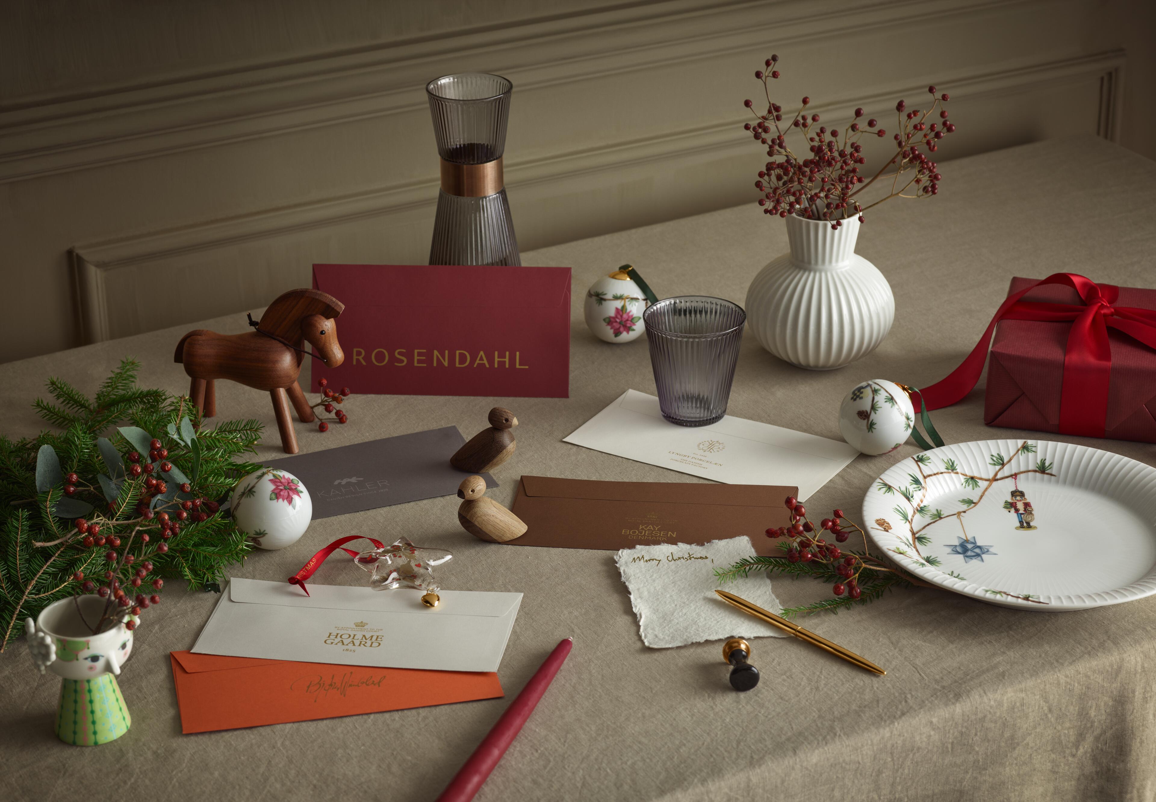 Mixed Christmas table, Rosendahl Design Group