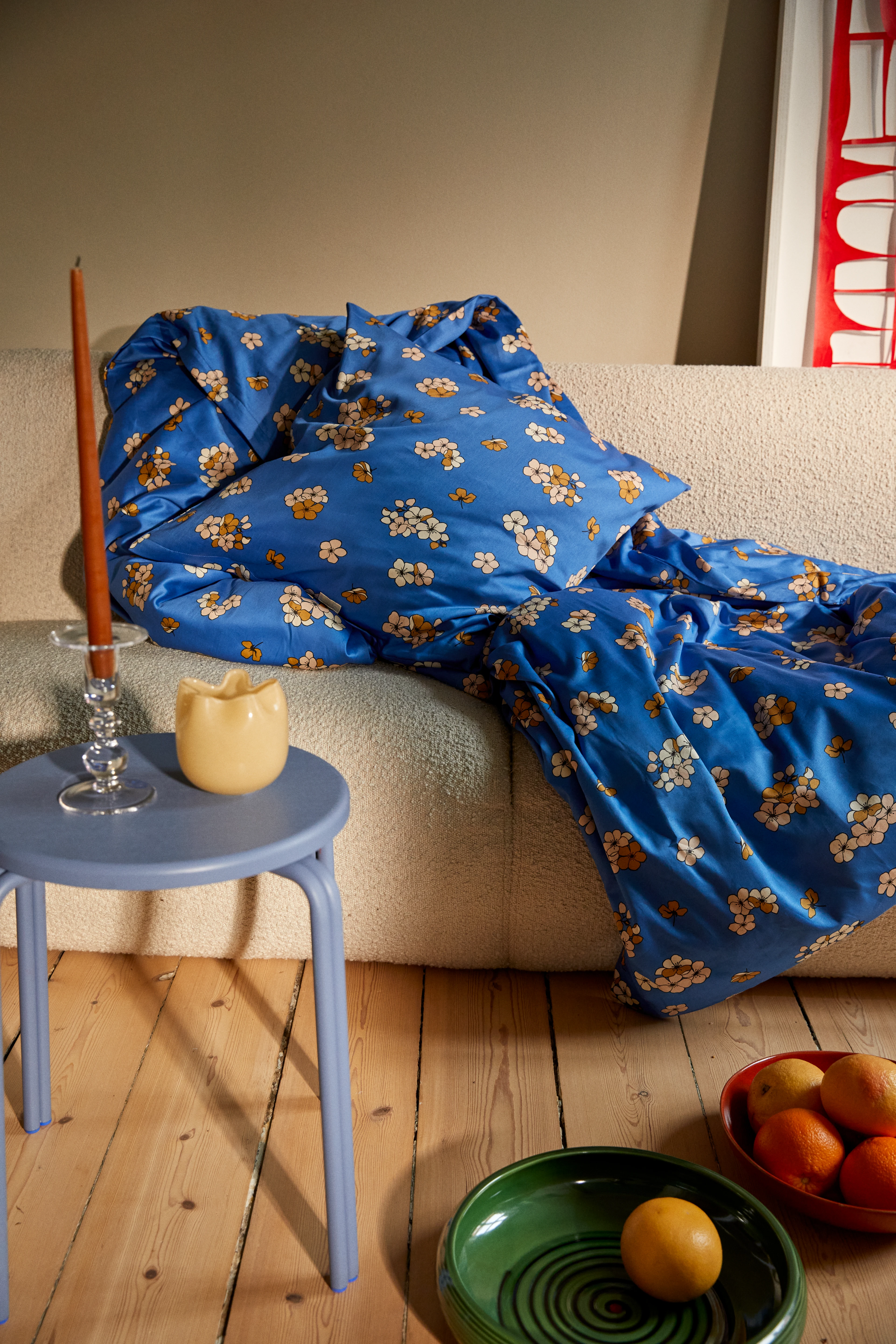 Fat Ø34 cm fra Kähler i fargen Sage green, laget av Keramikk