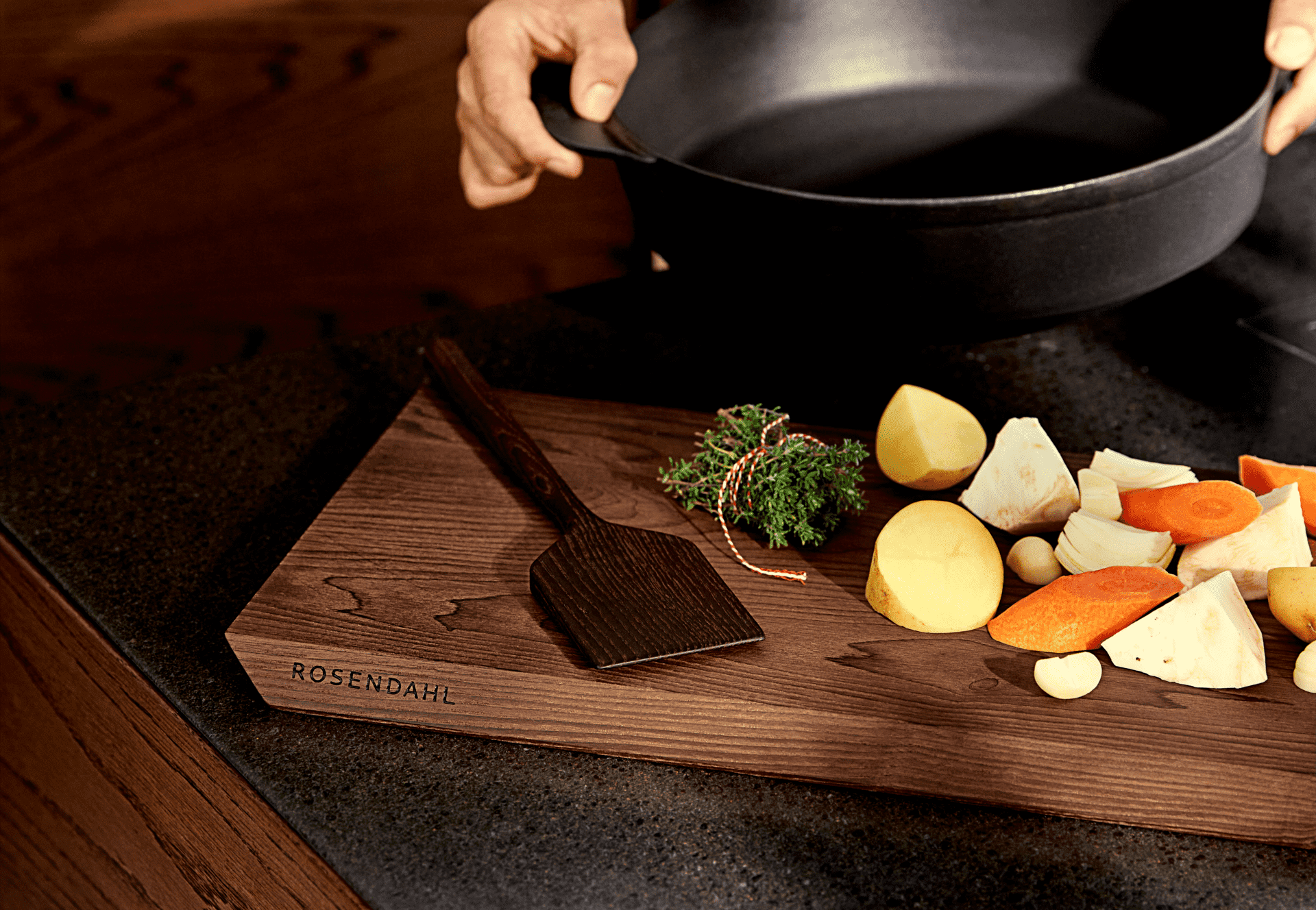 Rosendahl RÅ Palette Knife thermo asche