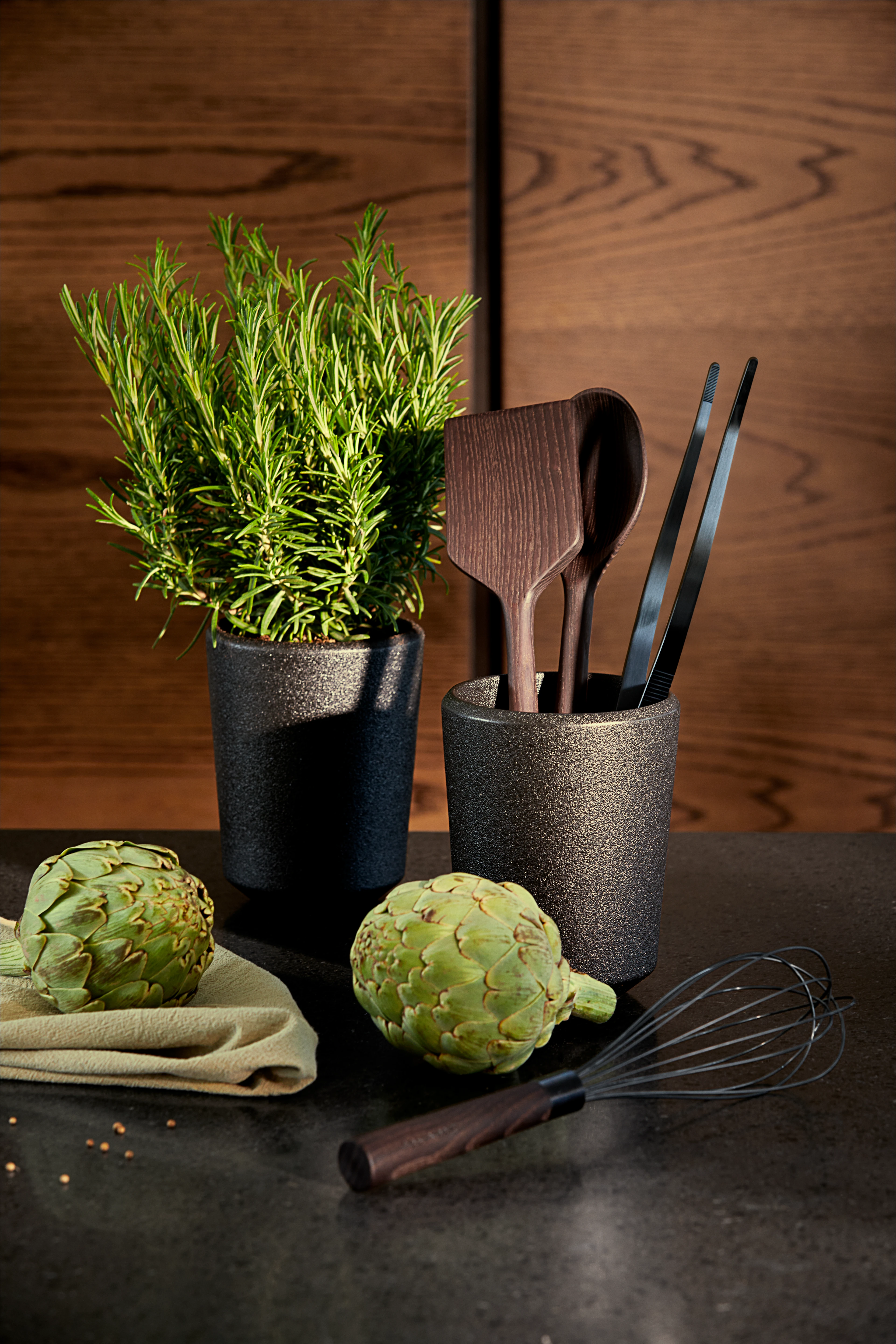 Palette Knife fra Rosendahl i fargen Thermo ask, laget av Tre