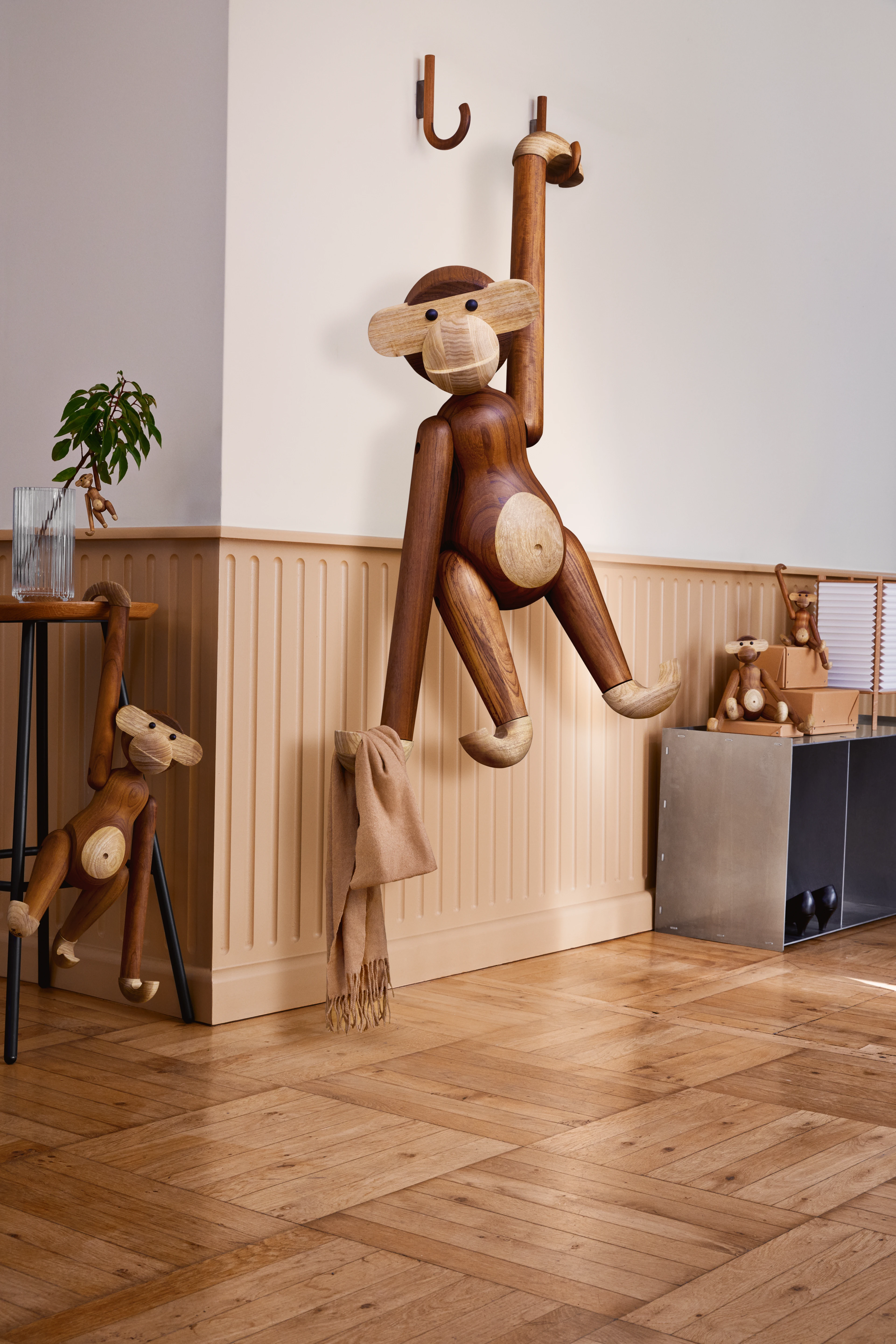 Abe XXL fra Kay Bojesen i farven Teak/Limba, lavet af Træ