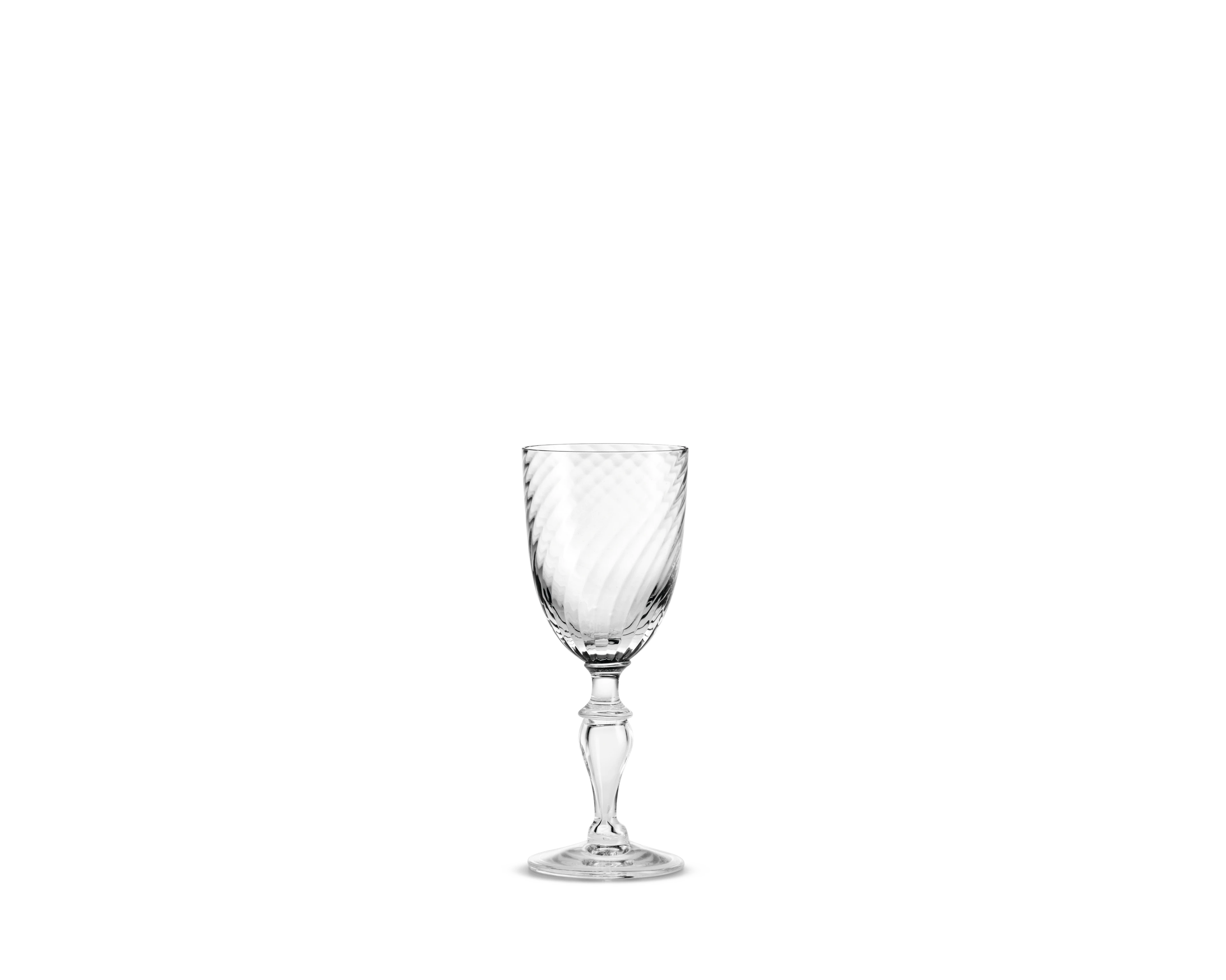 Portvinsglas 10 cl från Holmegaard i färgen Klar, tillverkad av Glas