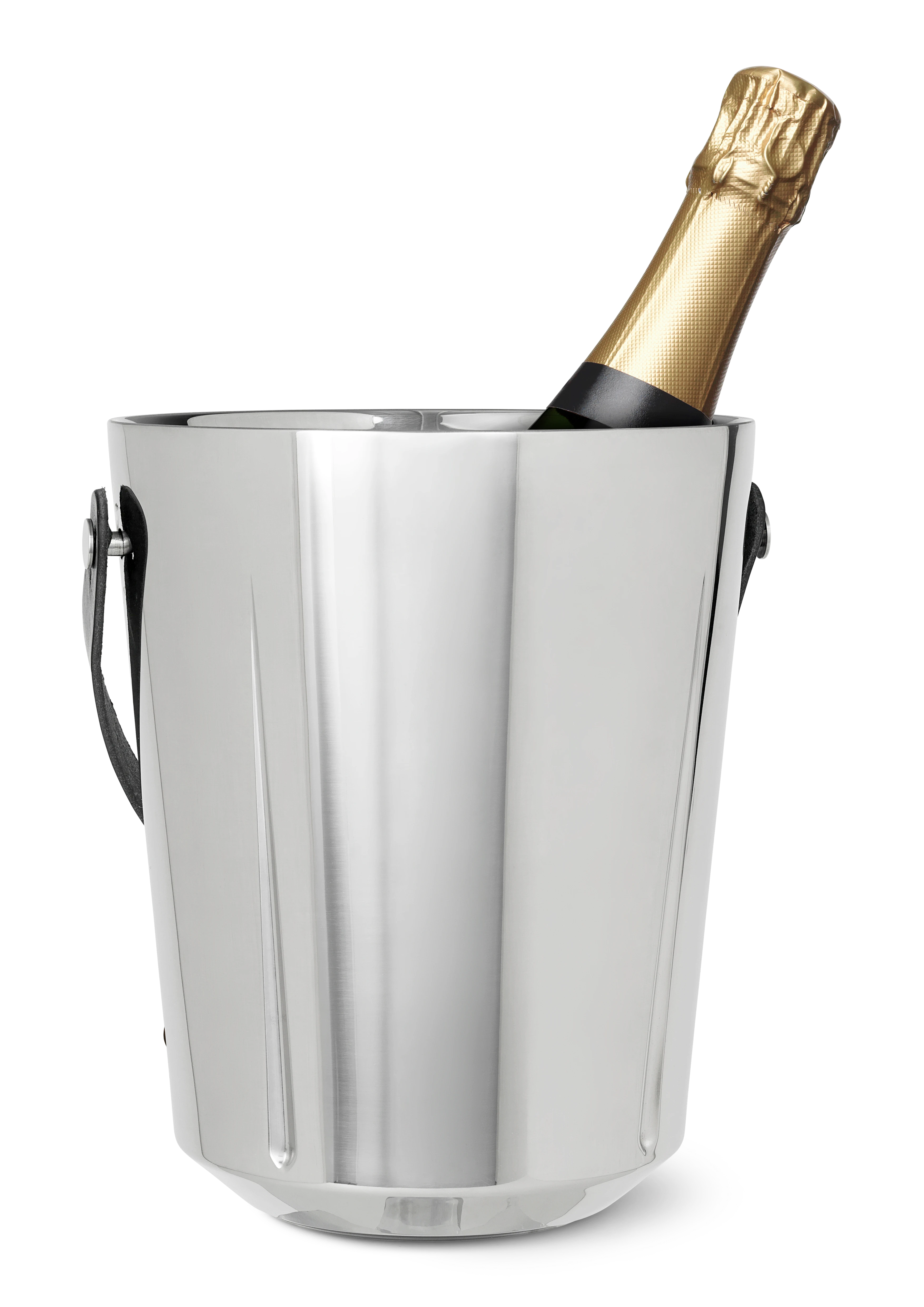 Champagne Bucket H33 cm from Rosendahl in Steel color, made of Metal