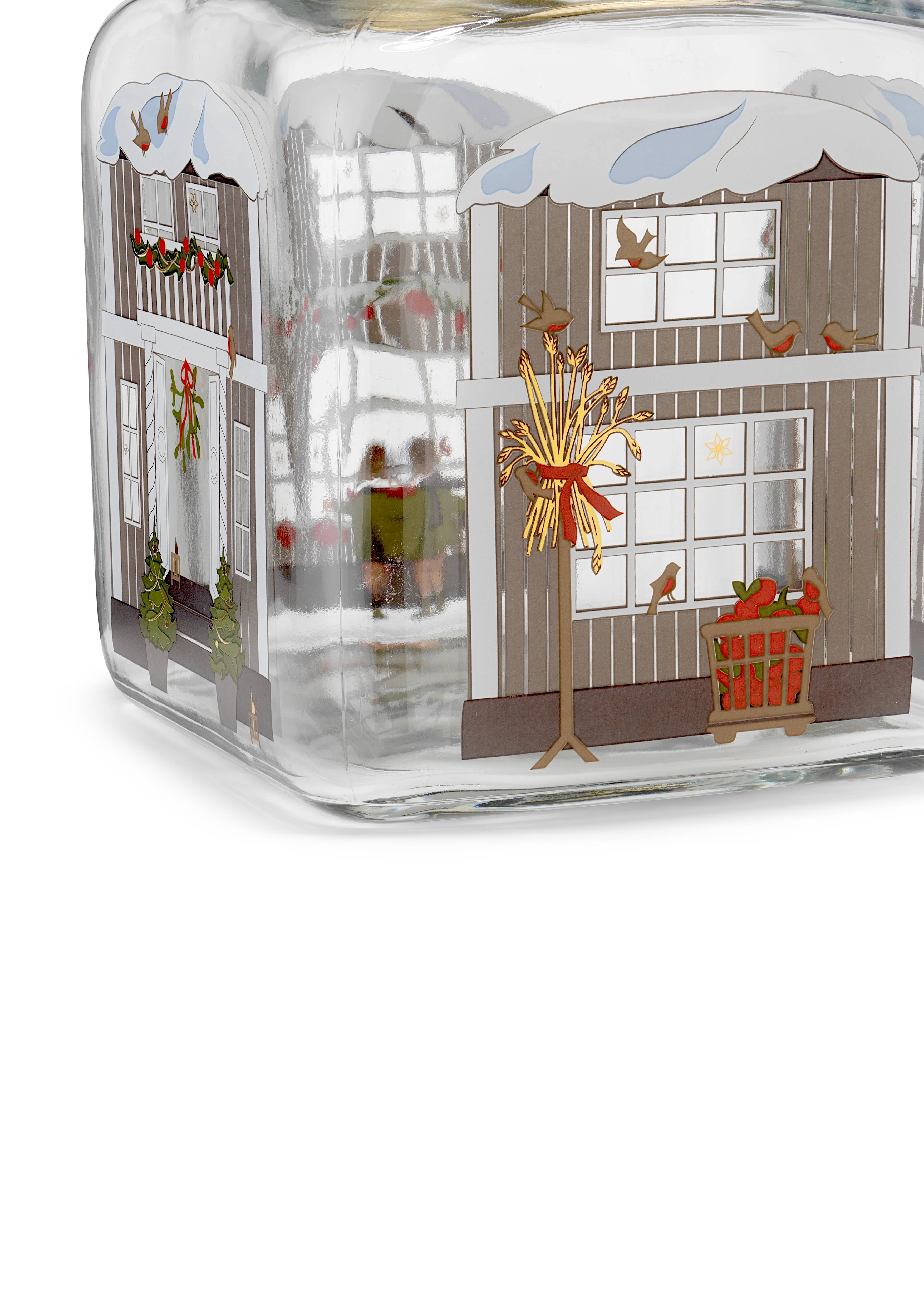 Julekakeglass 2022 H16 fra Holmegaard i fargen Multi, laget av Glass