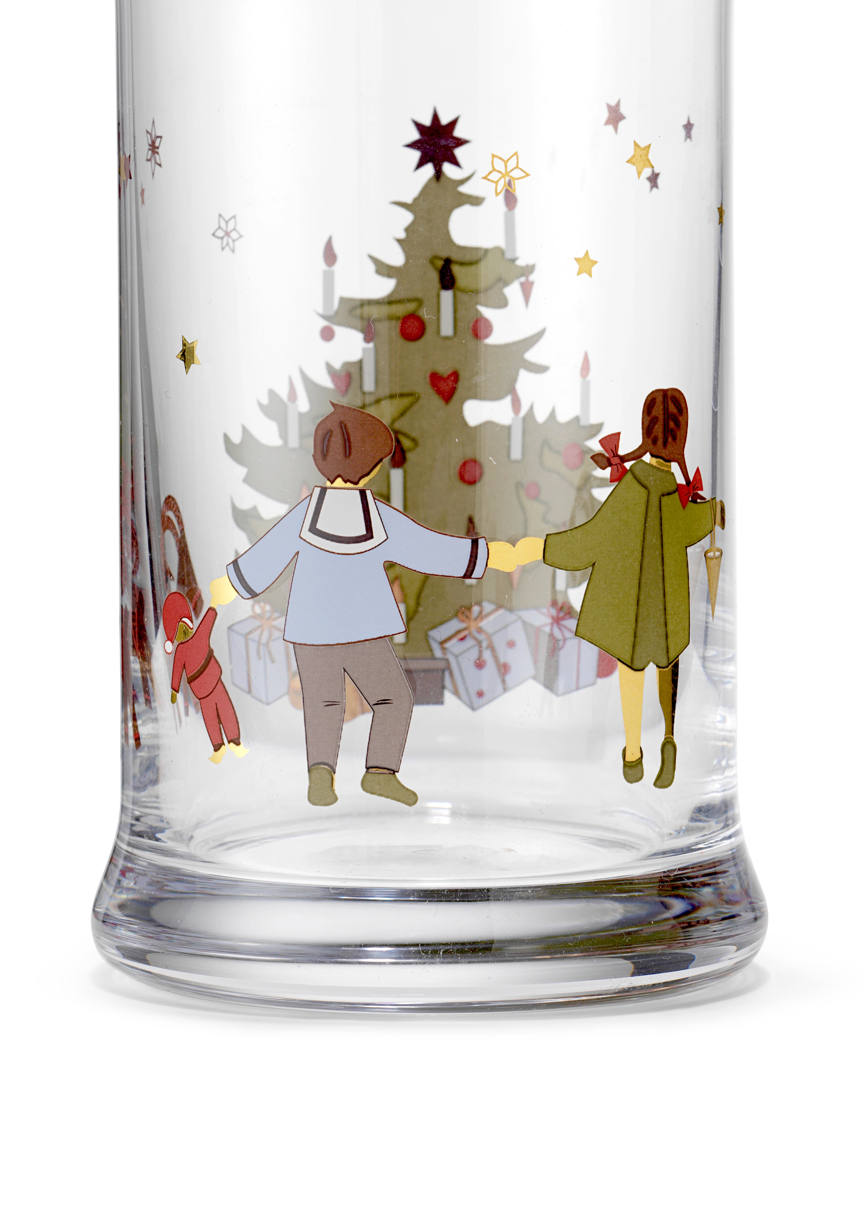 Julevandglas 2022 28 cl fra Holmegaard i farven Multi, lavet af Glas