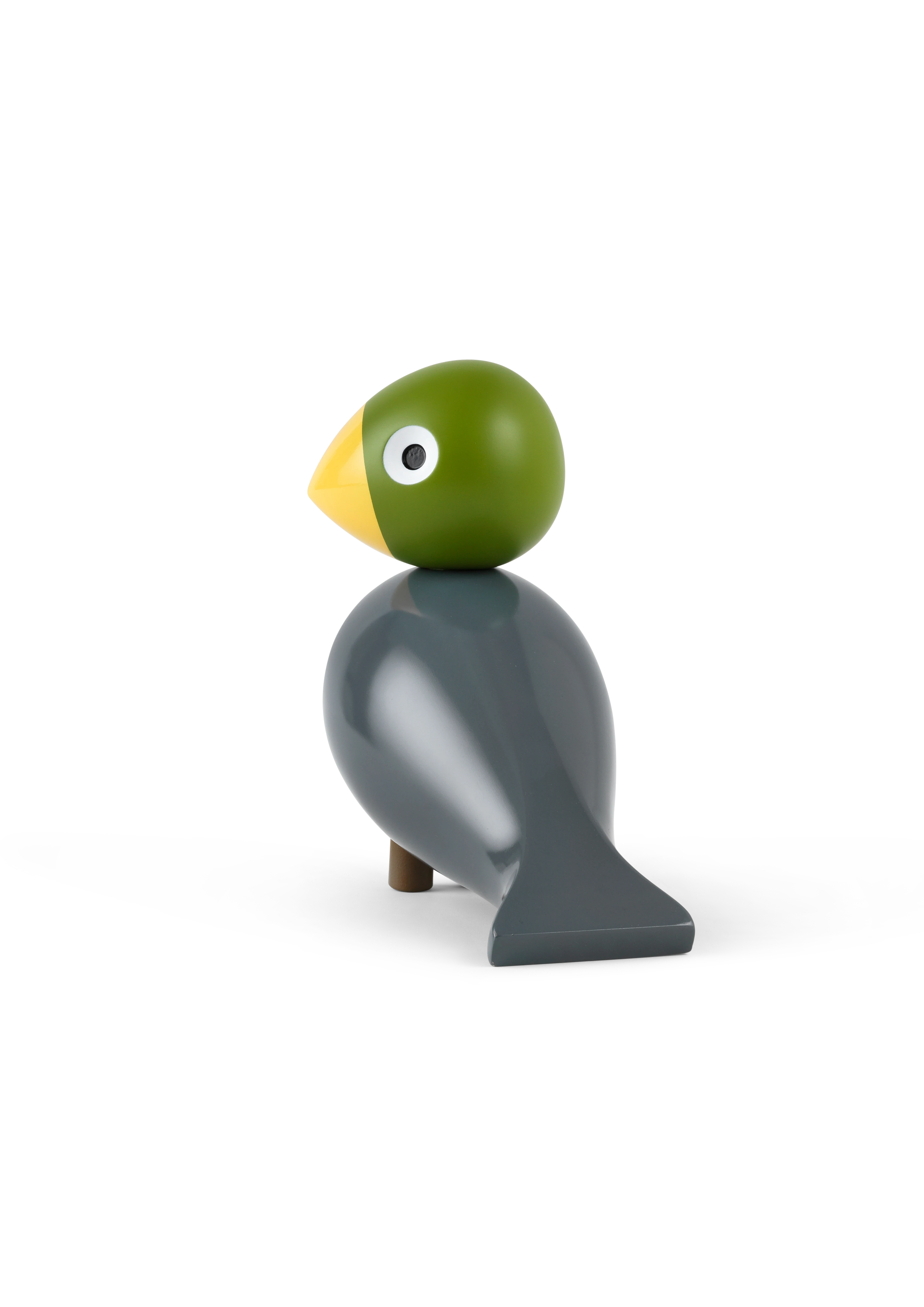 Nightingale Songbird H15.5 cm from Kay Bojesen in Aqua color, made of Wood