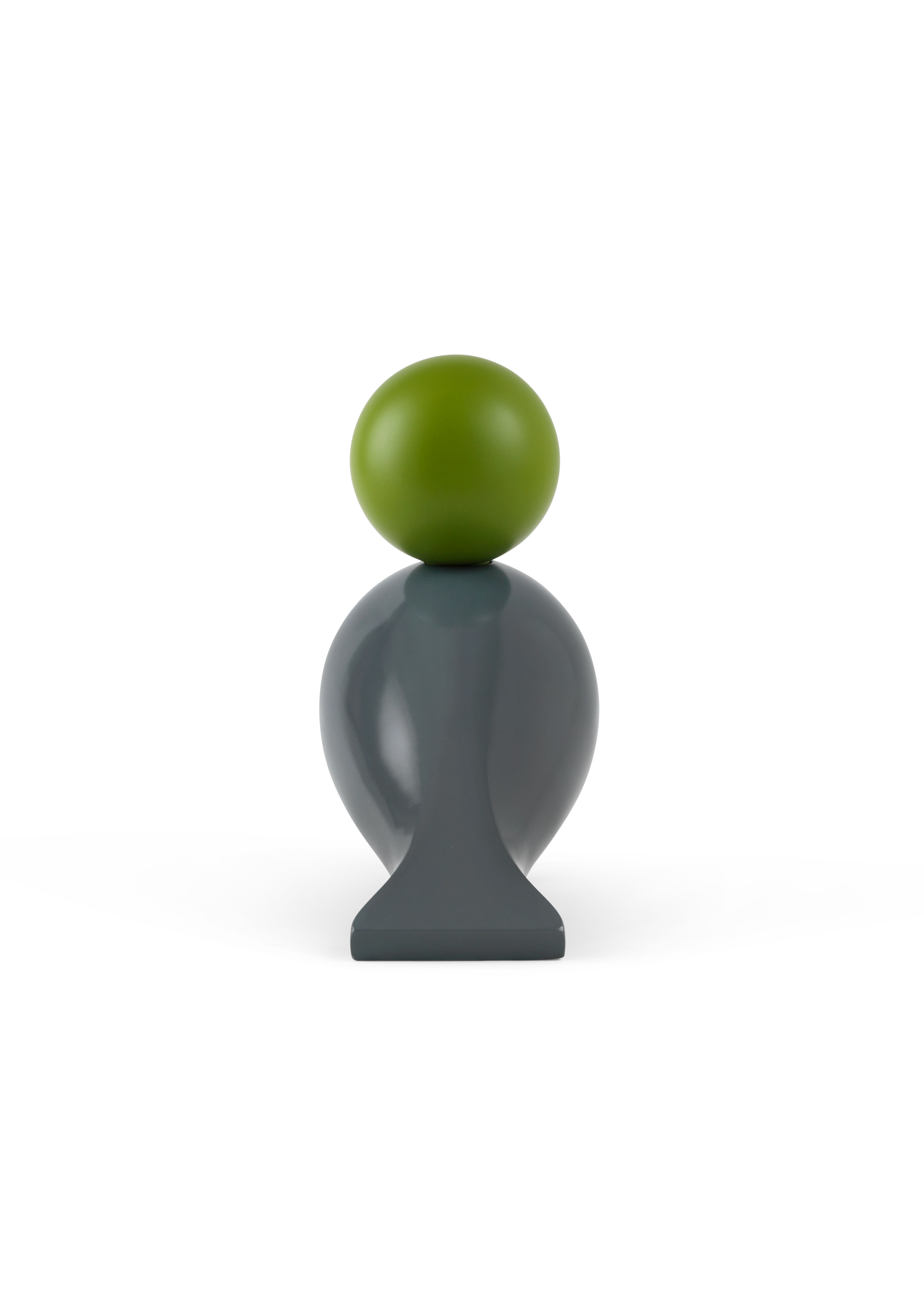 Nattergal Sangfugl H15.5 cm fra Kay Bojesen i farven Aqua, lavet af Træ