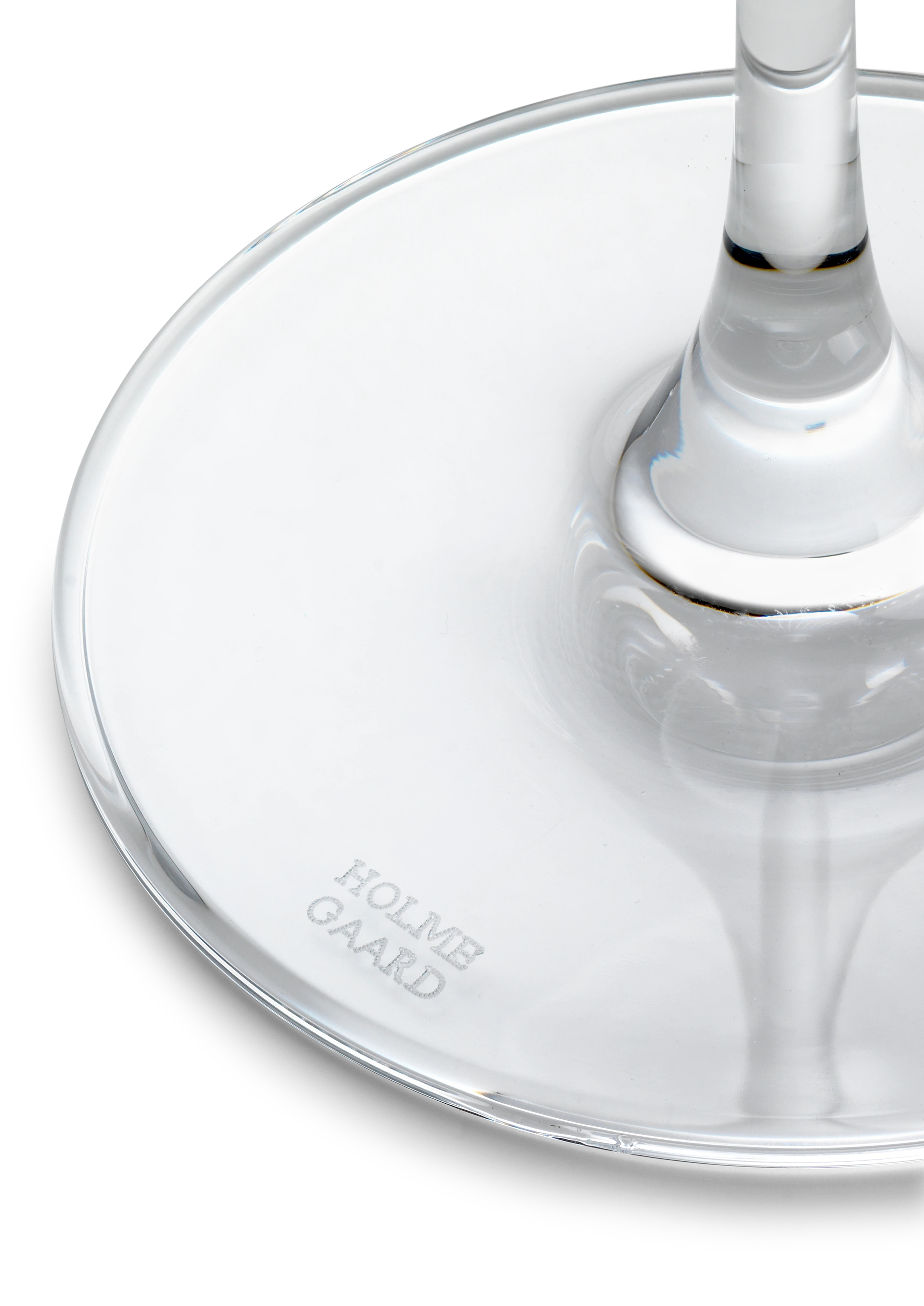 Bourgogneglass 69 cl 2 stk. fra Holmegaard i fargen Klar, laget av Glass